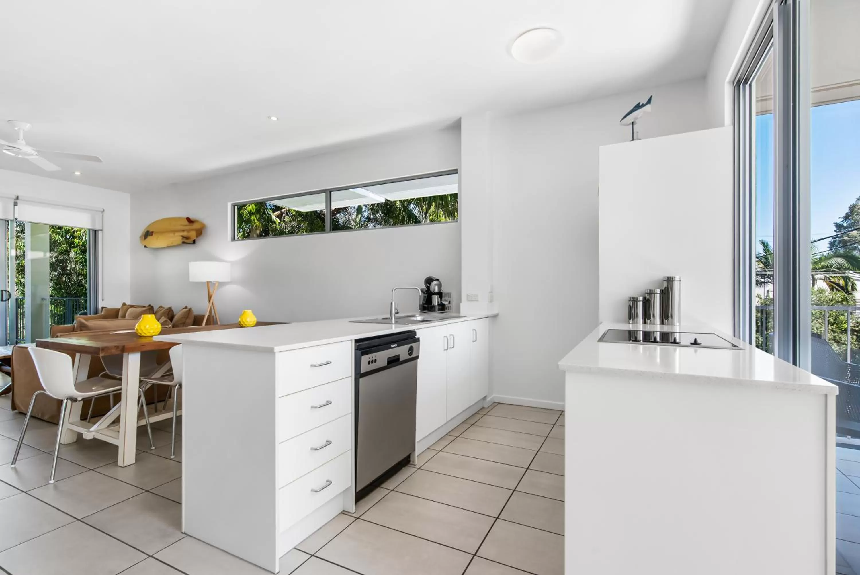 Kitchen or kitchenette in Metzo Noosa Resort