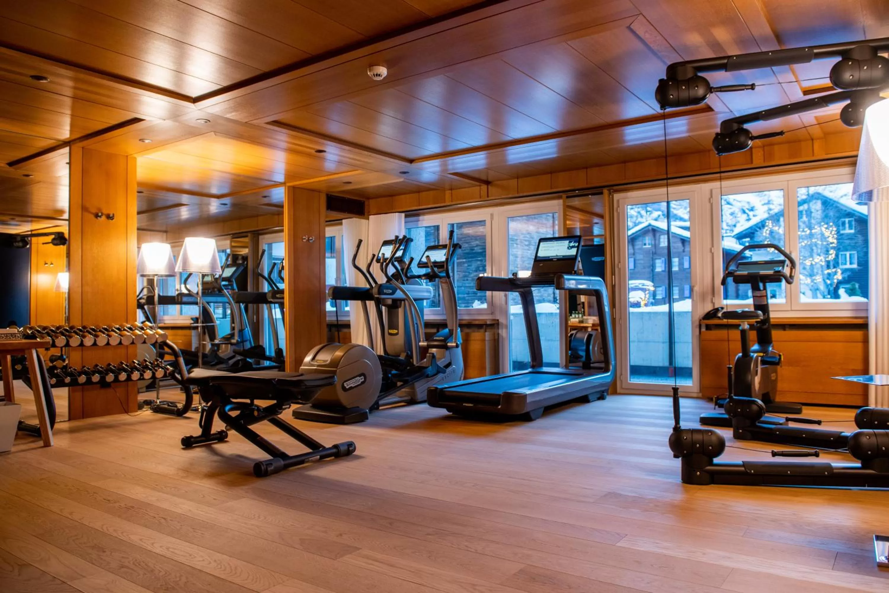 Fitness centre/facilities in Schweizerhof Zermatt - a Small Luxury Hotel