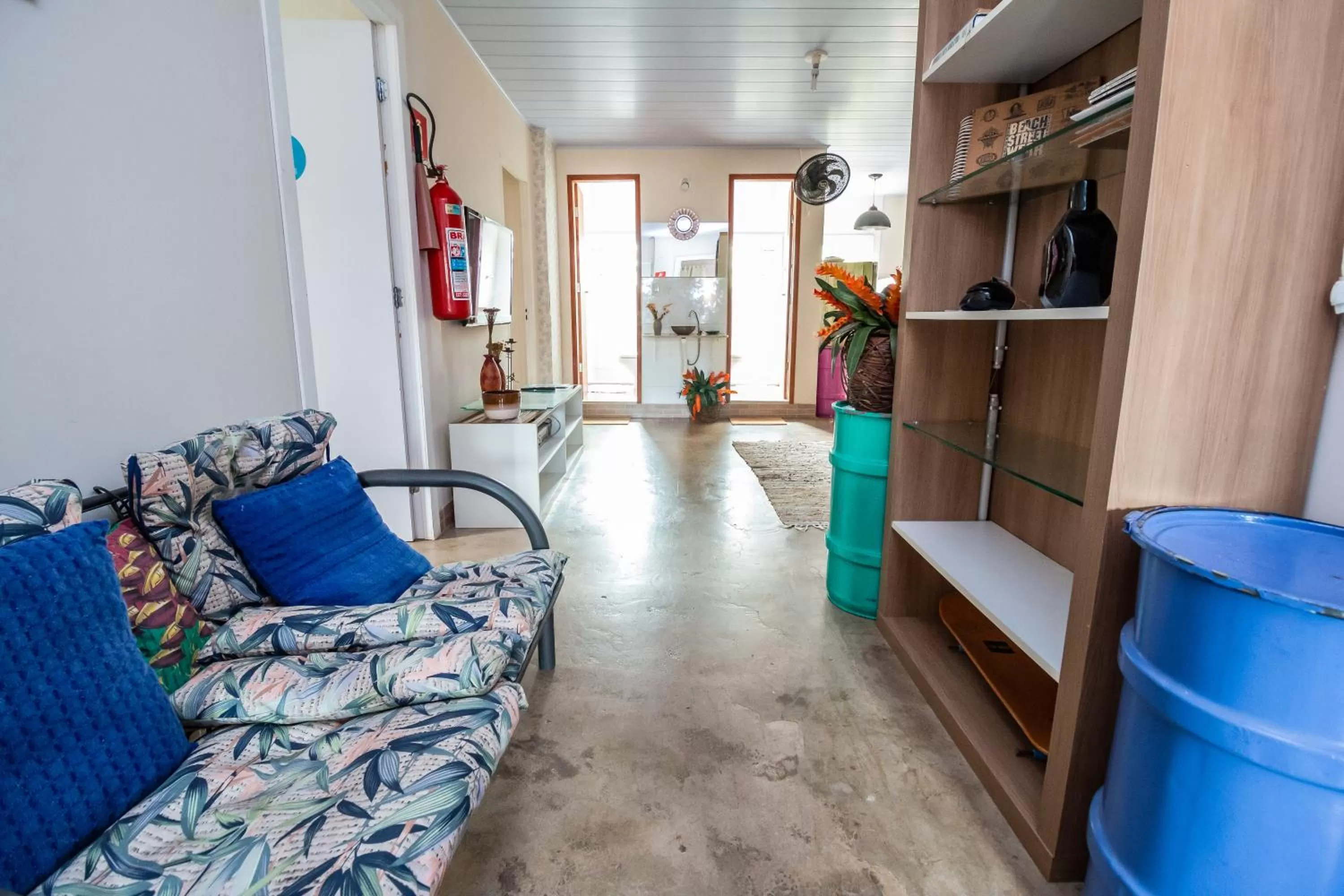 Seating area in A Casa Morro do Moreno