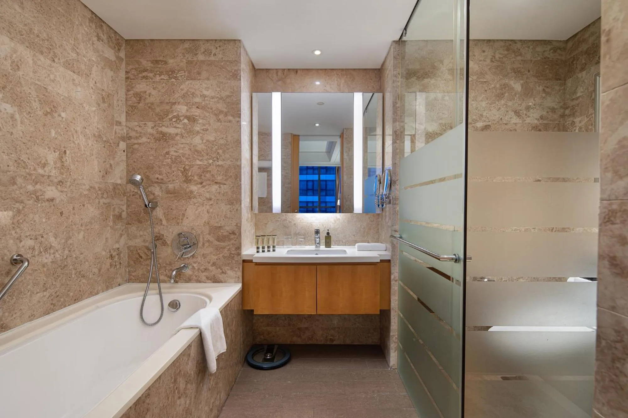 Toilet in Ascott Raffles City Beijing