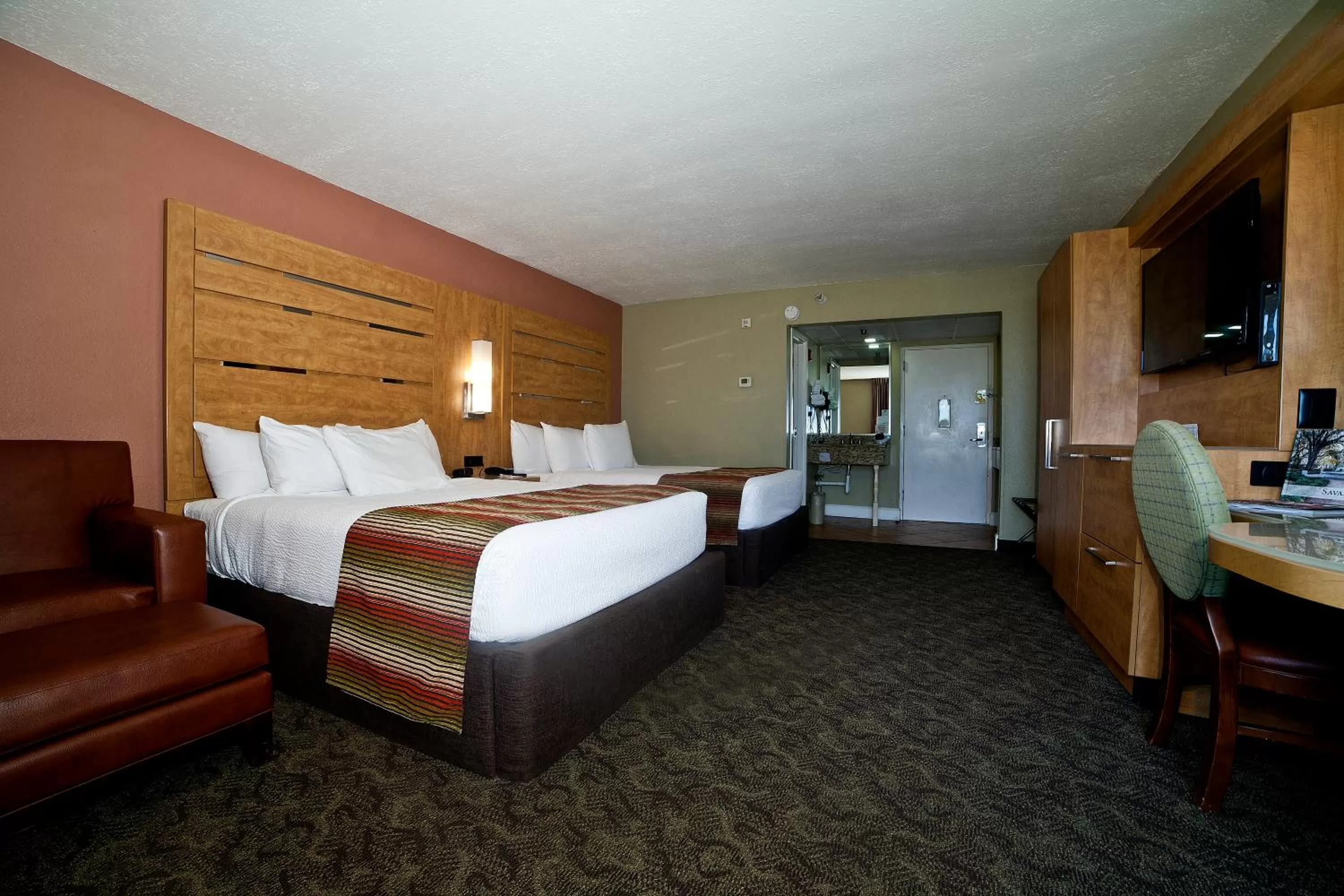 Photo of the whole room, Bed in DeSoto Beach Hotel