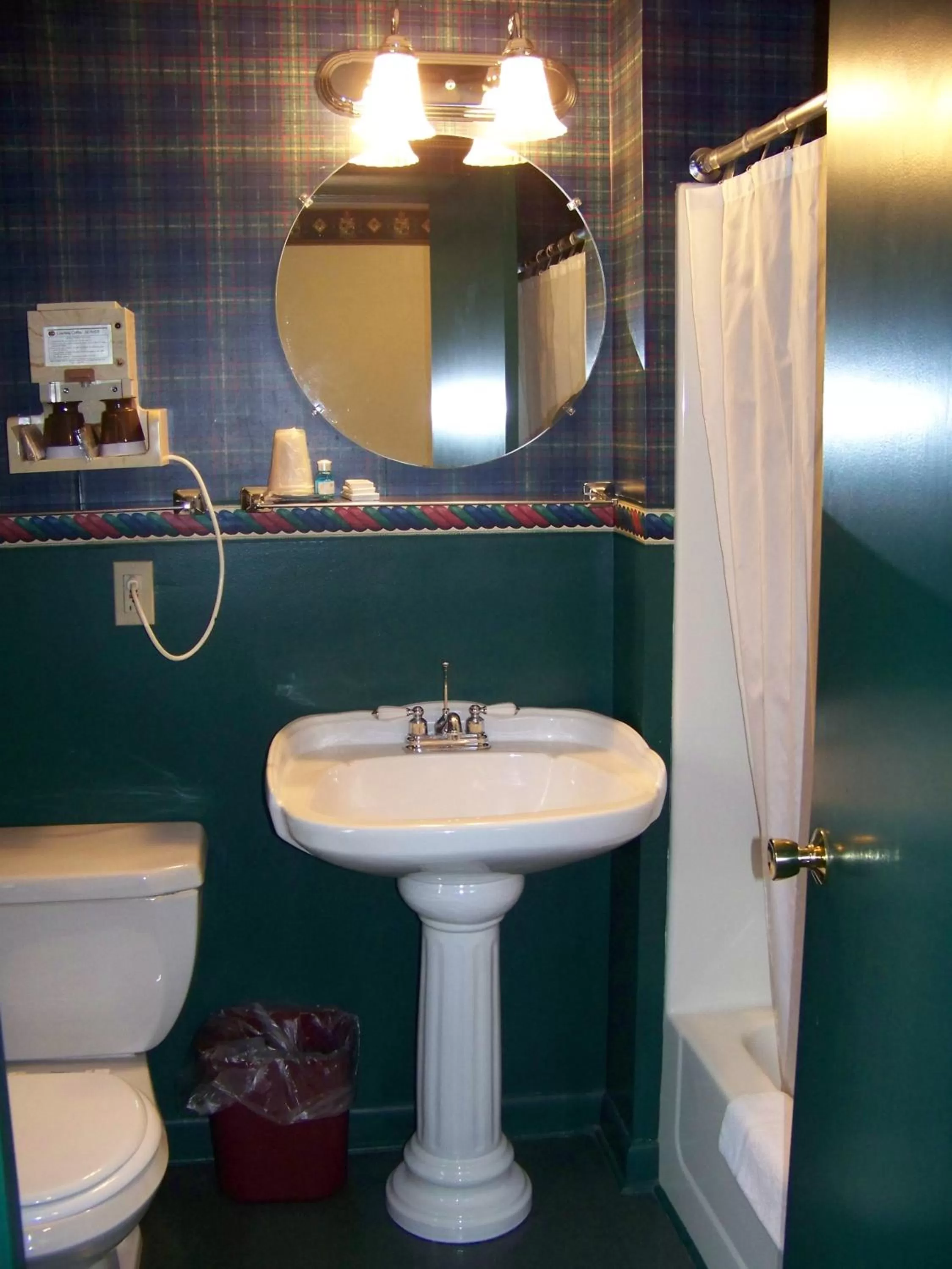Toilet in Briarcliff Motel