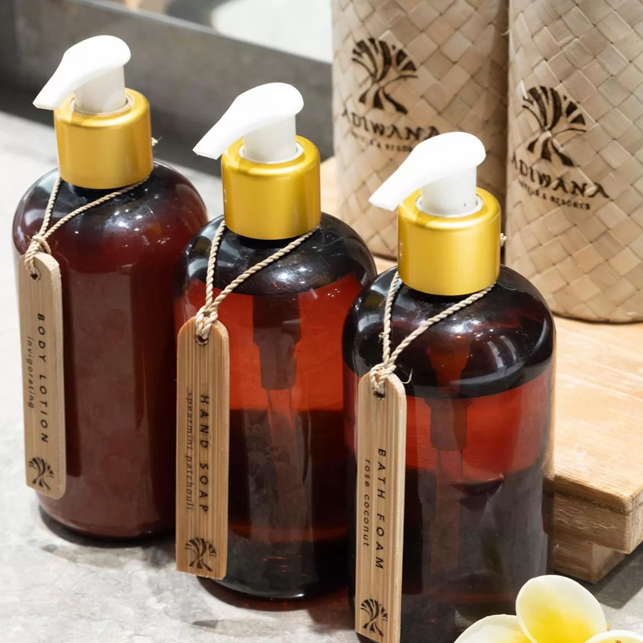 Bathroom in Adiwana Resort Jembawan