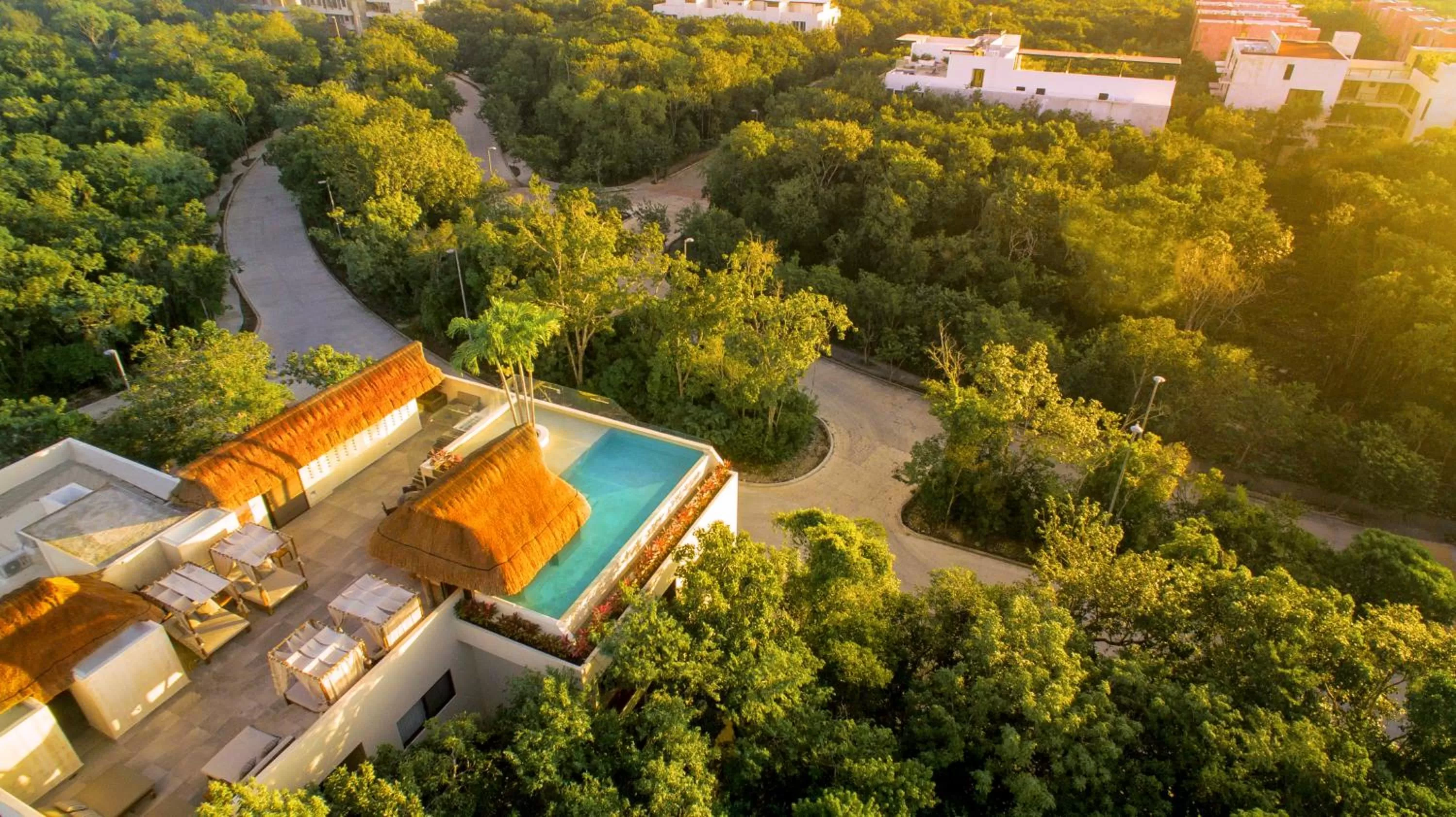 Bird's eye view, Bird's-eye View in Azul Tulum by GuruHotel