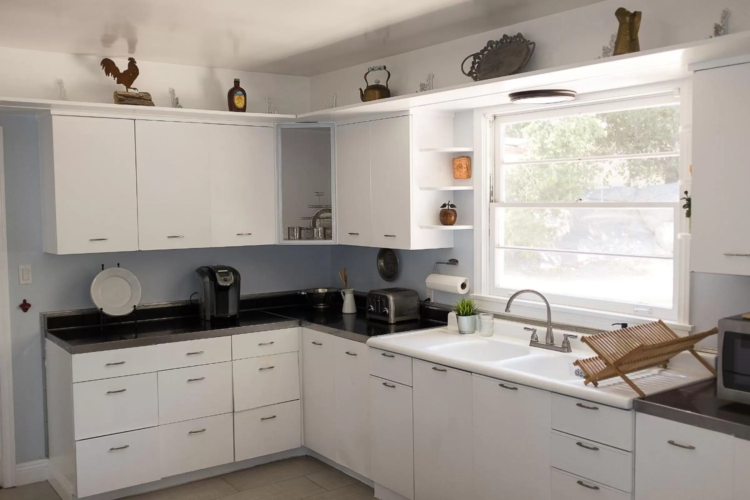 Kitchen or kitchenette in Apple Tree Inn