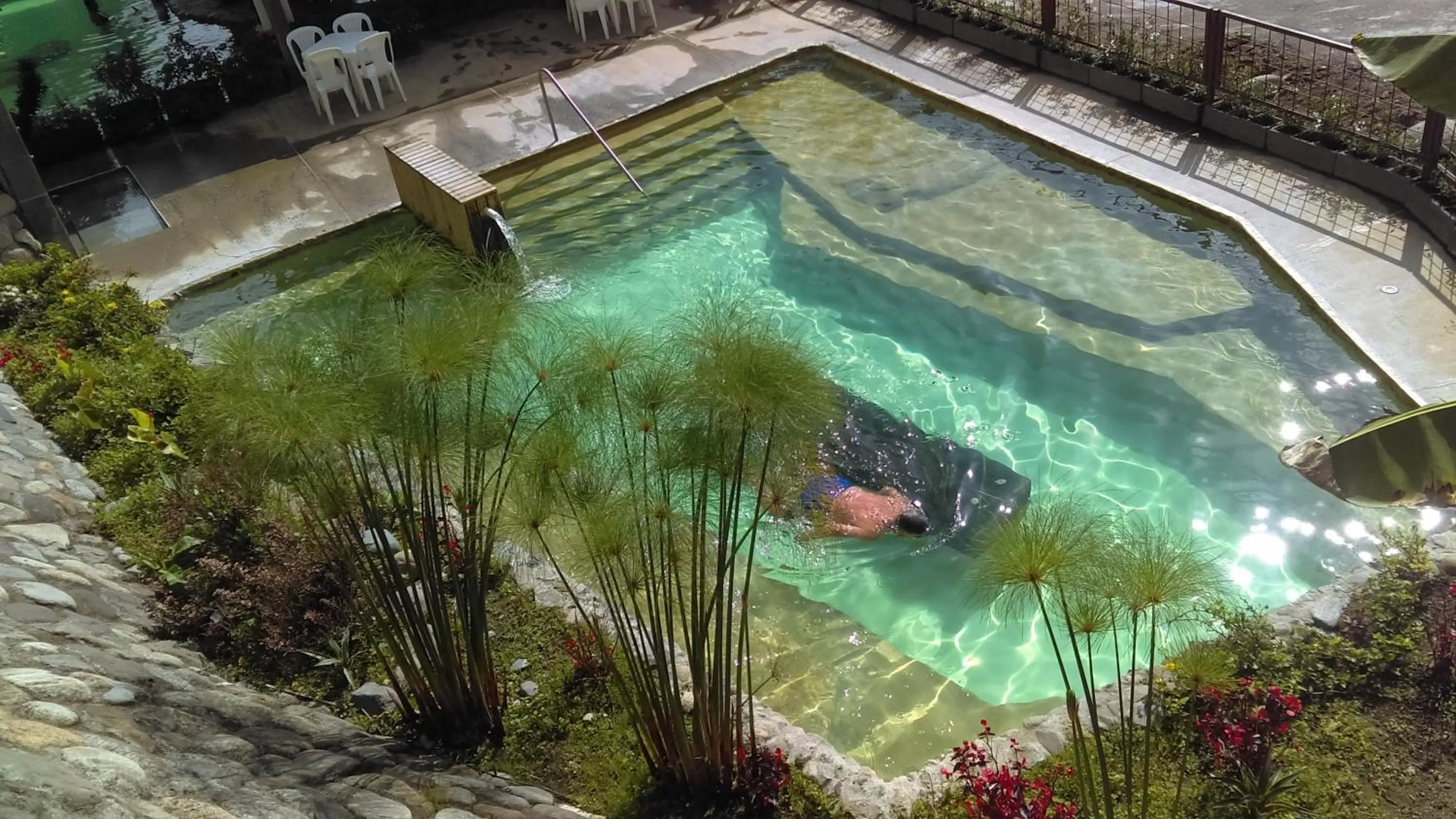 Swimming pool in Hotel Termales Tierra Viva