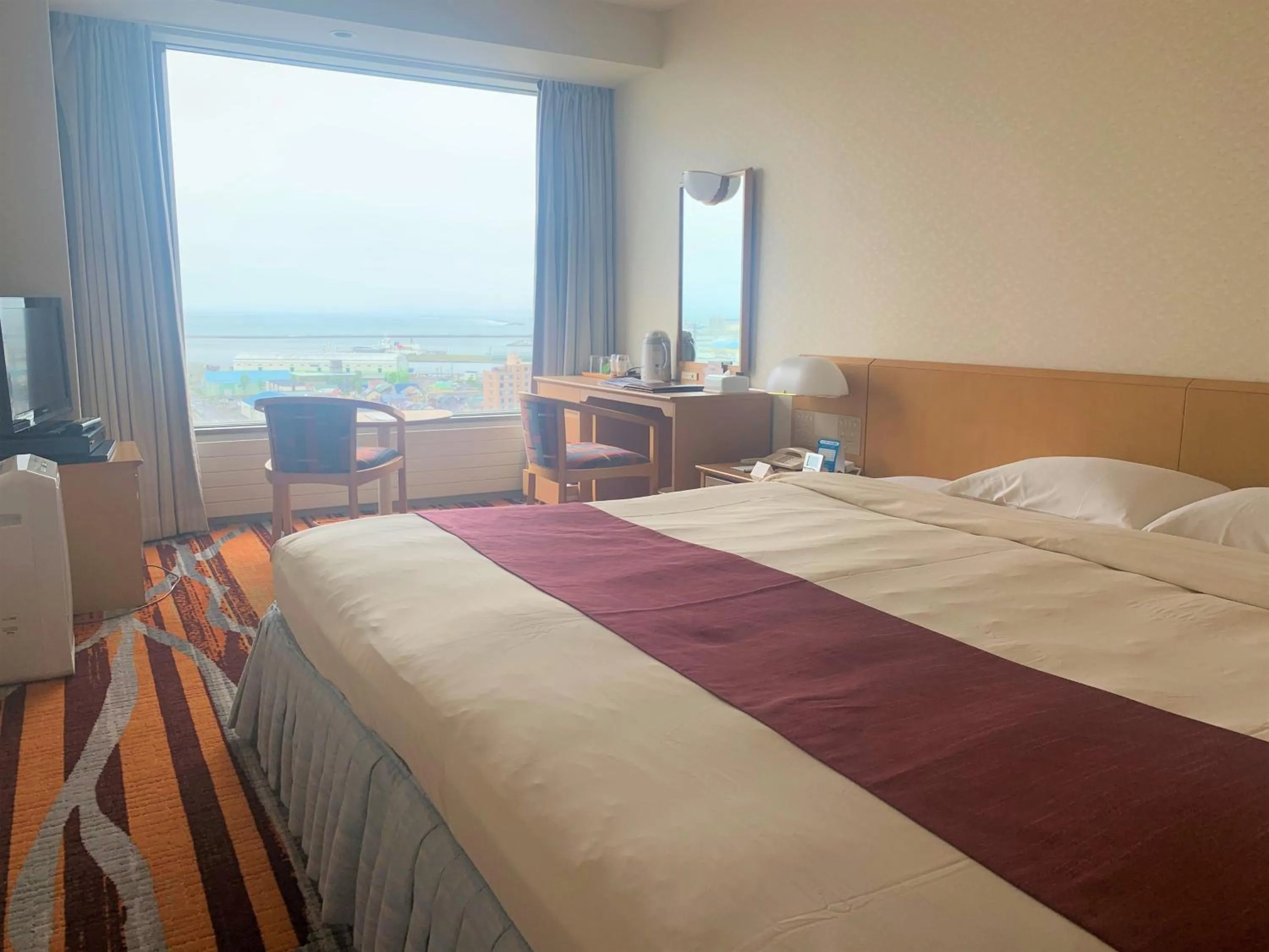 Bedroom, Bed in Kushiro Prince Hotel