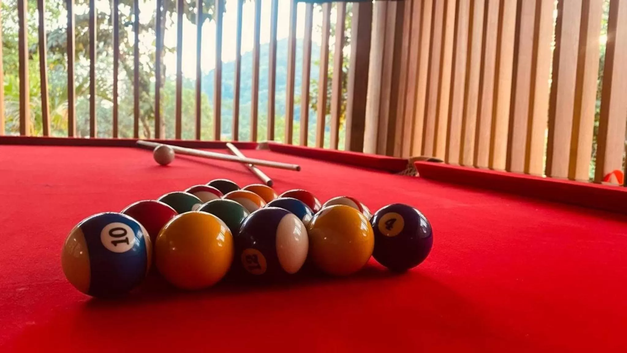 Billiard in Veranda Natural Resort