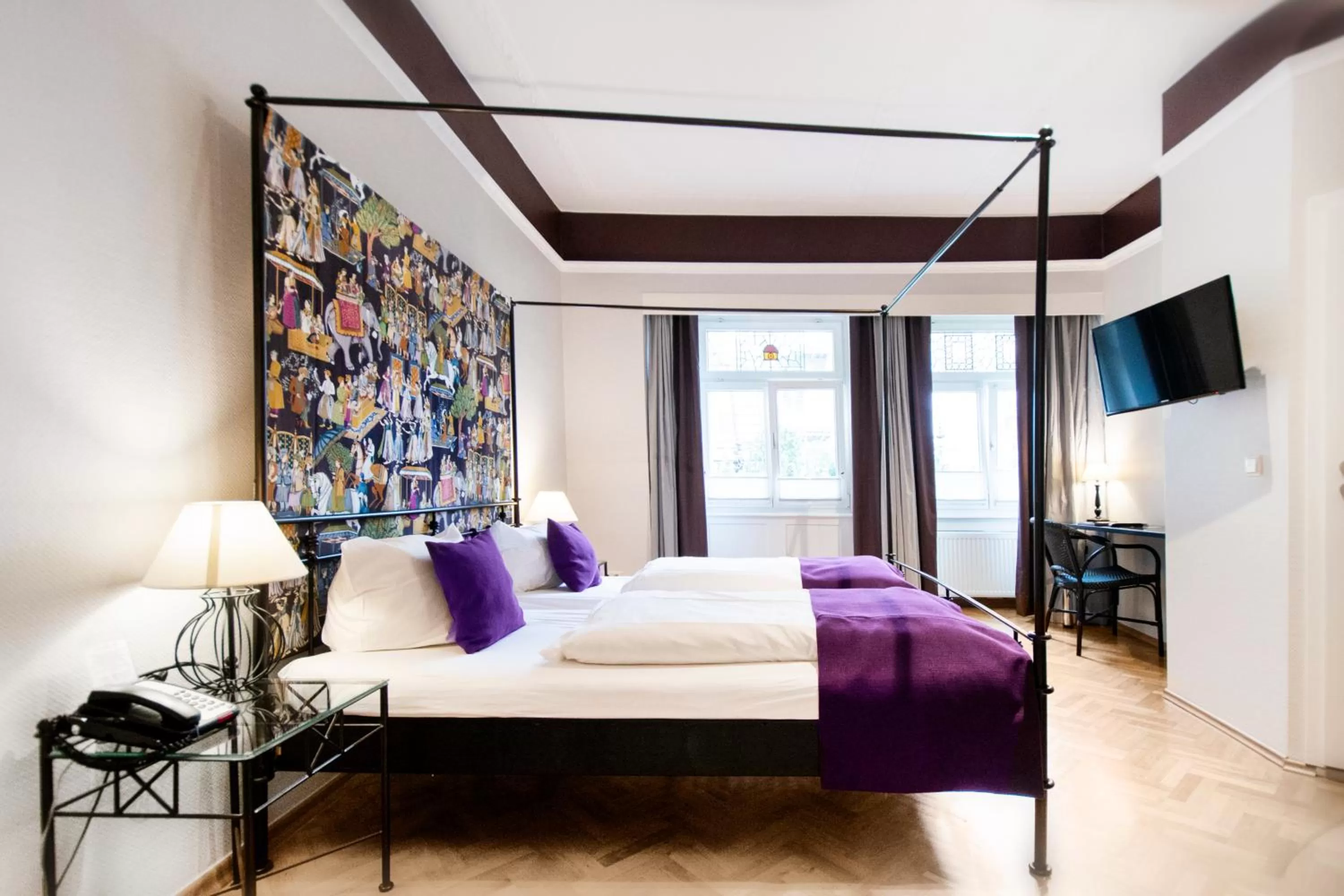 Photo of the whole room, Bed in Romantik Hotel Barbarossa