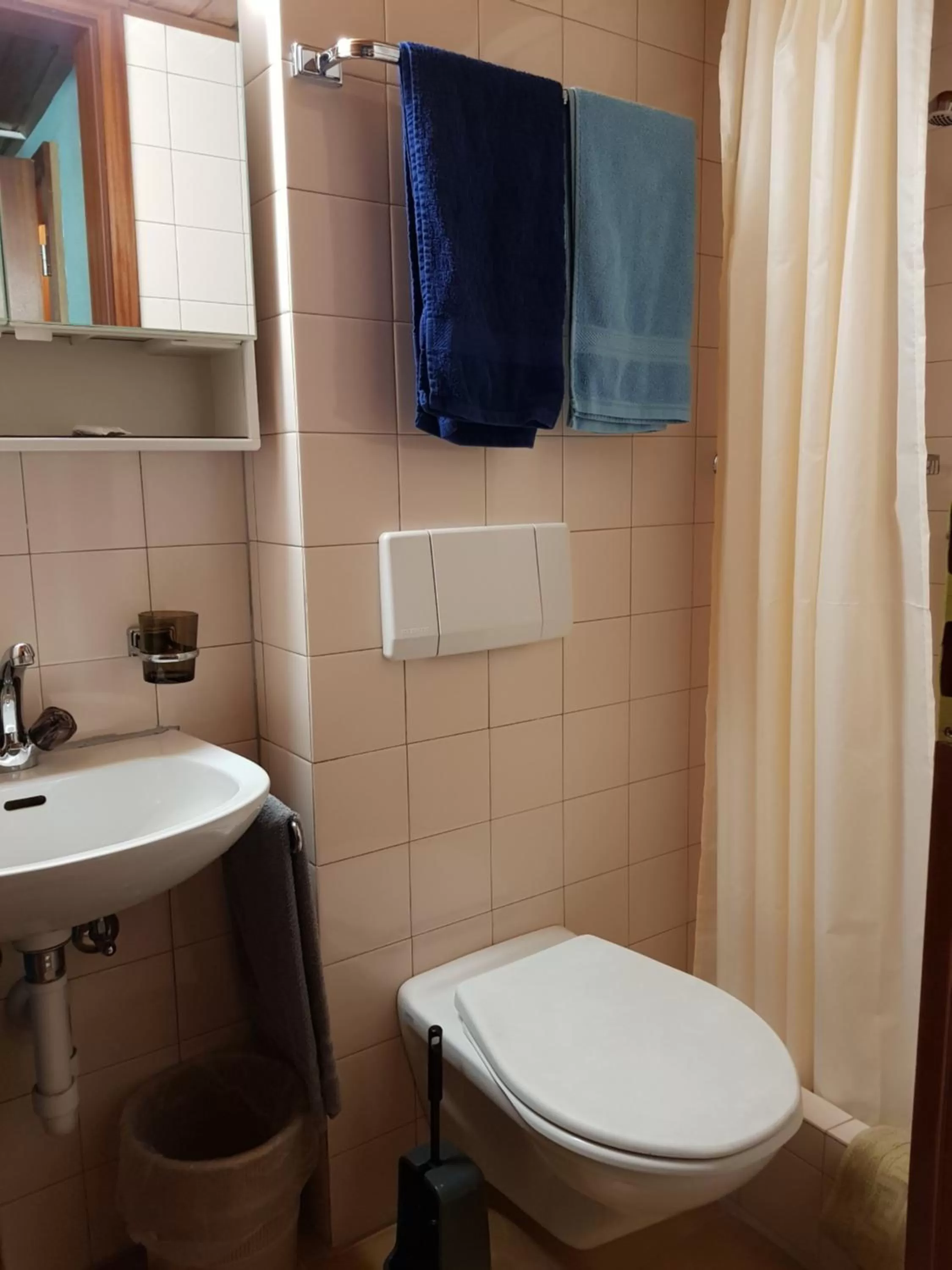 Bathroom in Garni-Hotel Mühletal