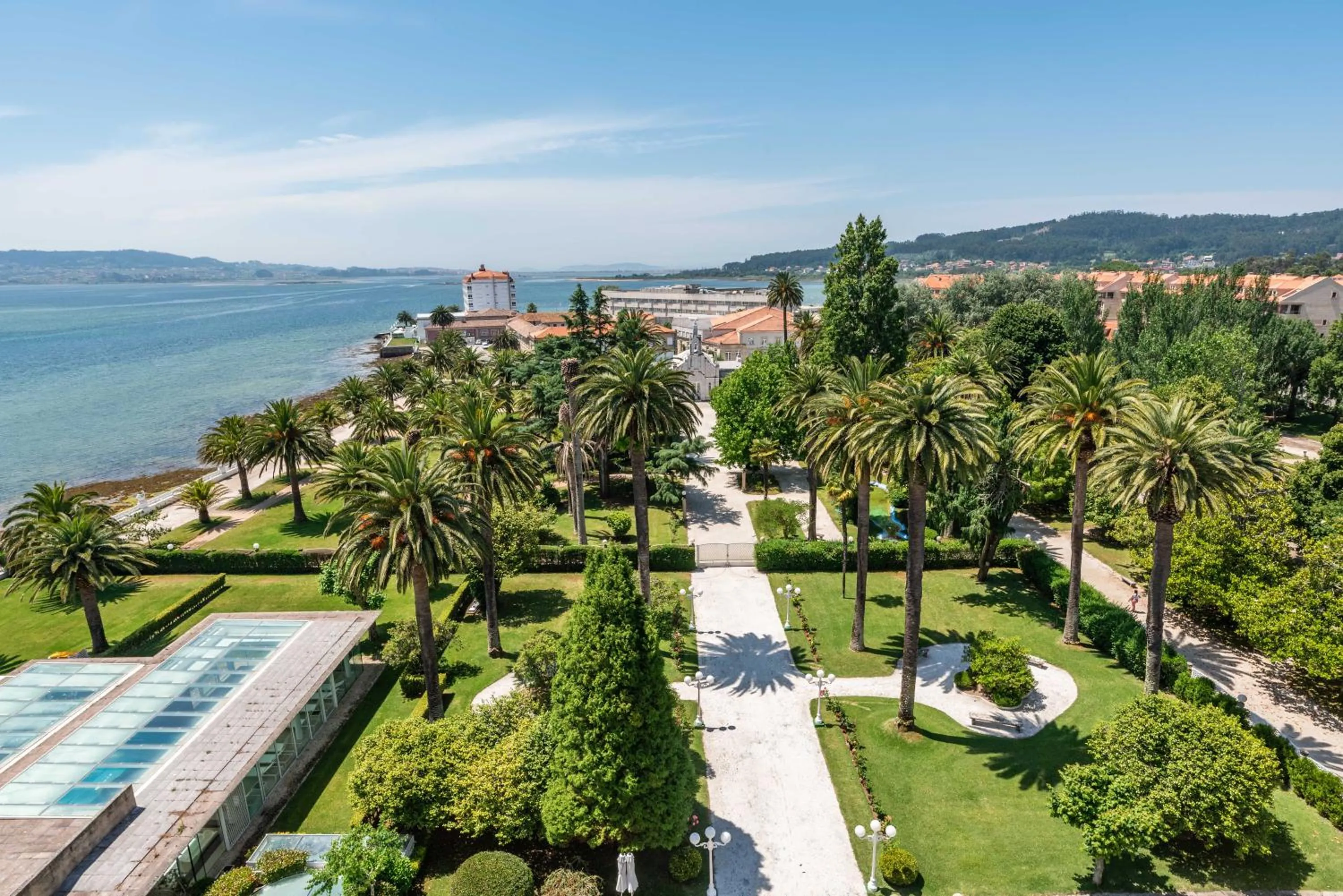 Garden view in Eurostars Gran Hotel La Toja