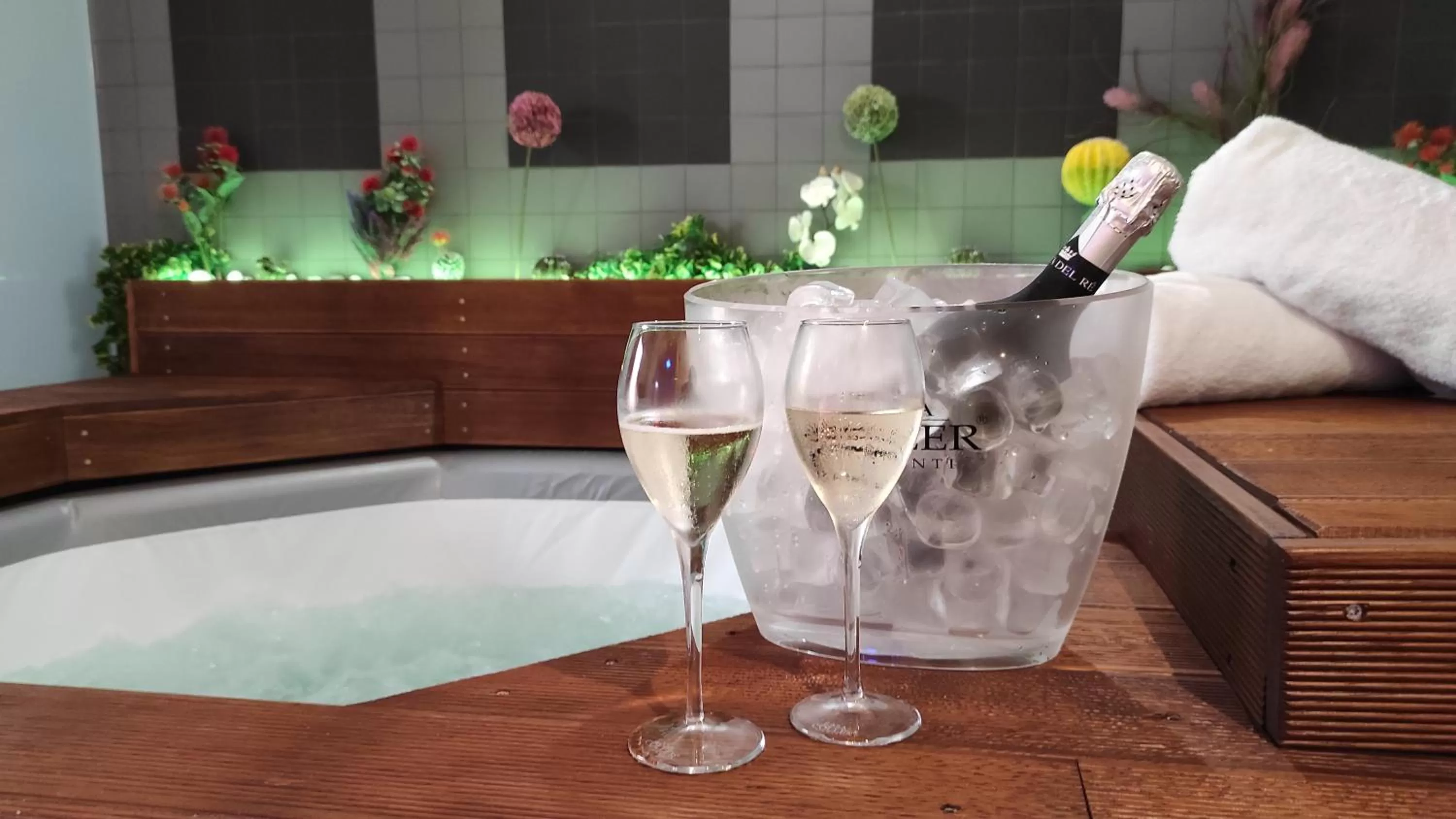 Hot Tub in ''B&B Santa Rita Corato fitta camere''