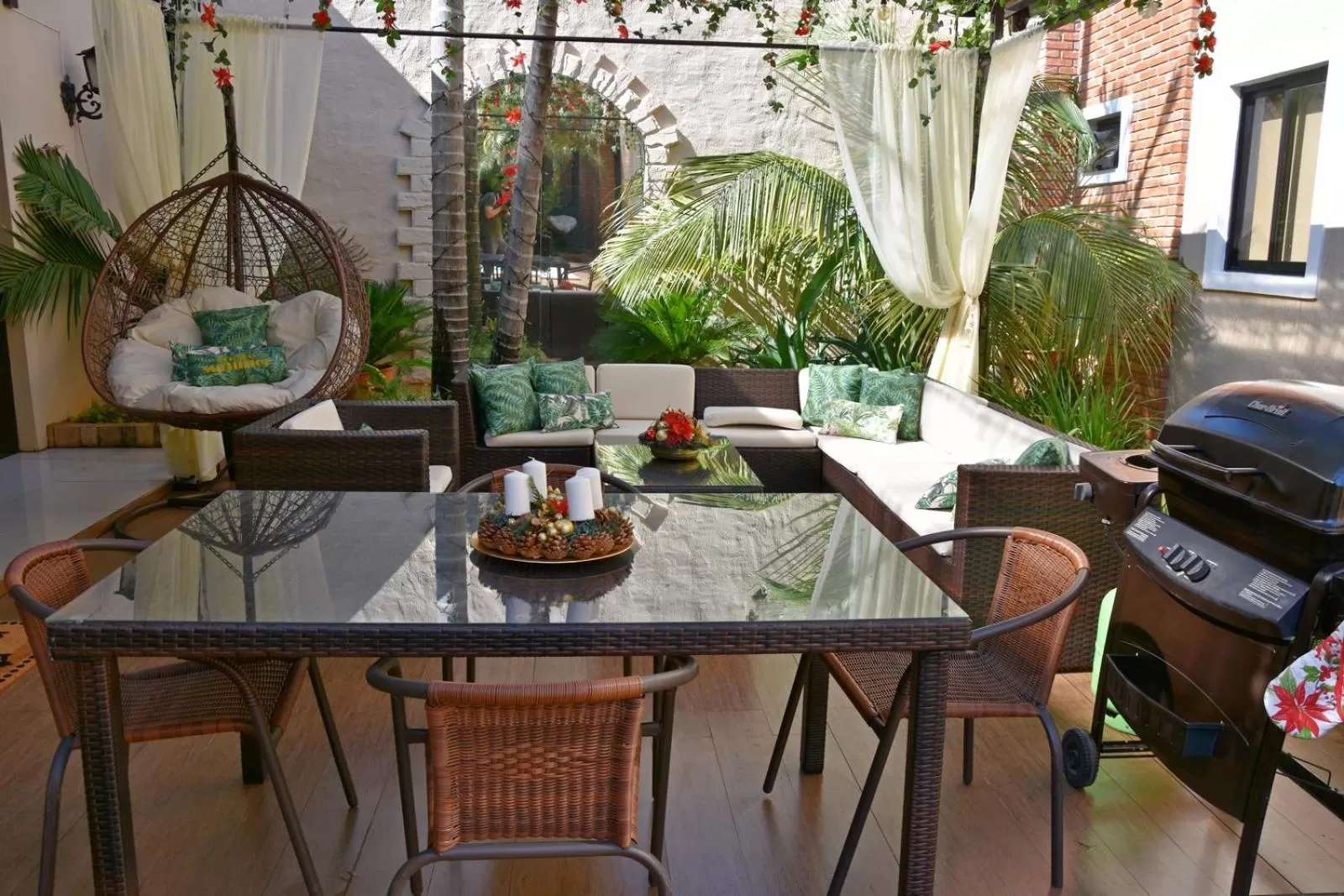 Patio in Posada del Cielo