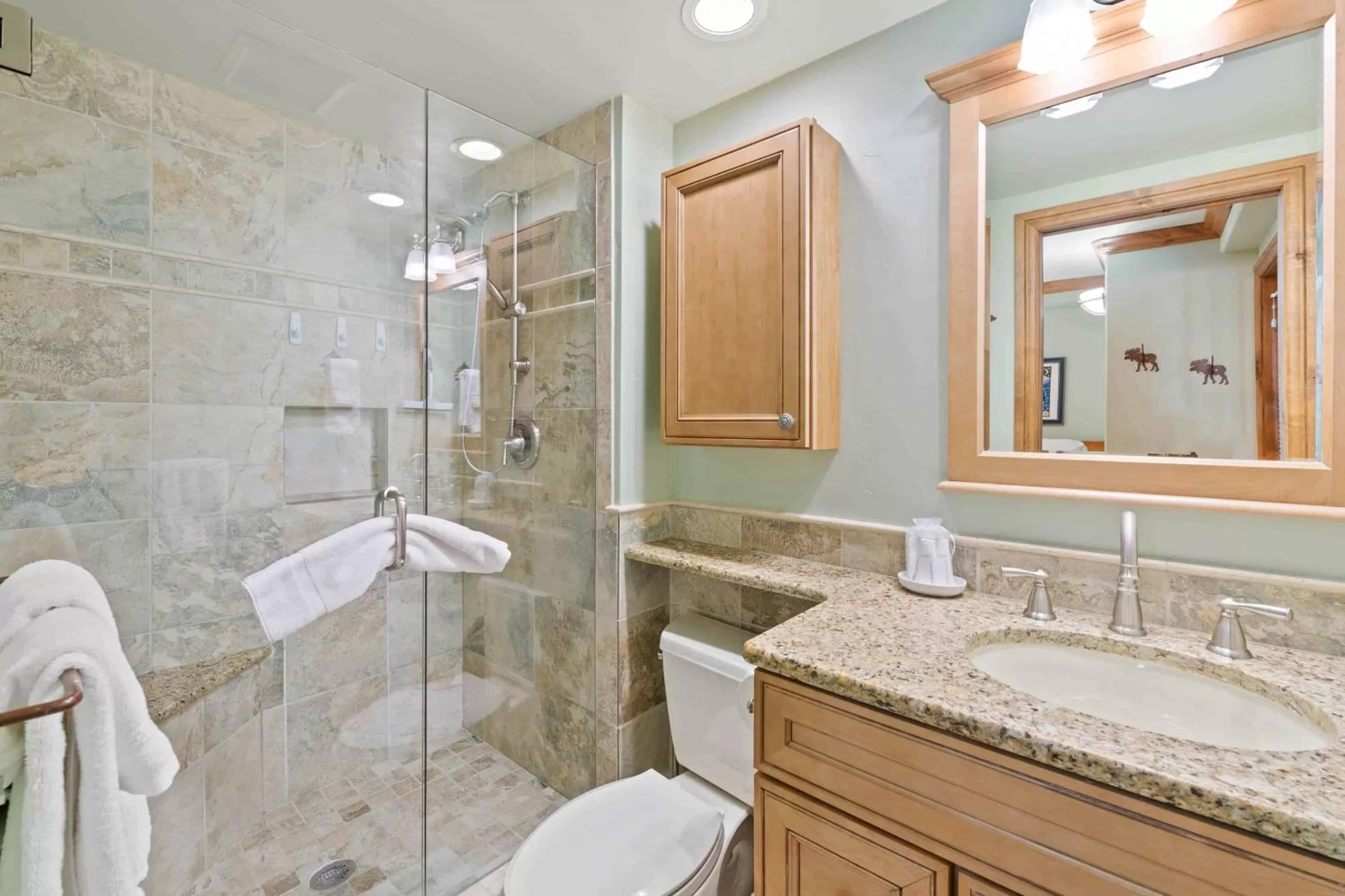 Bathroom in Borders Lodge by East West Hospitality