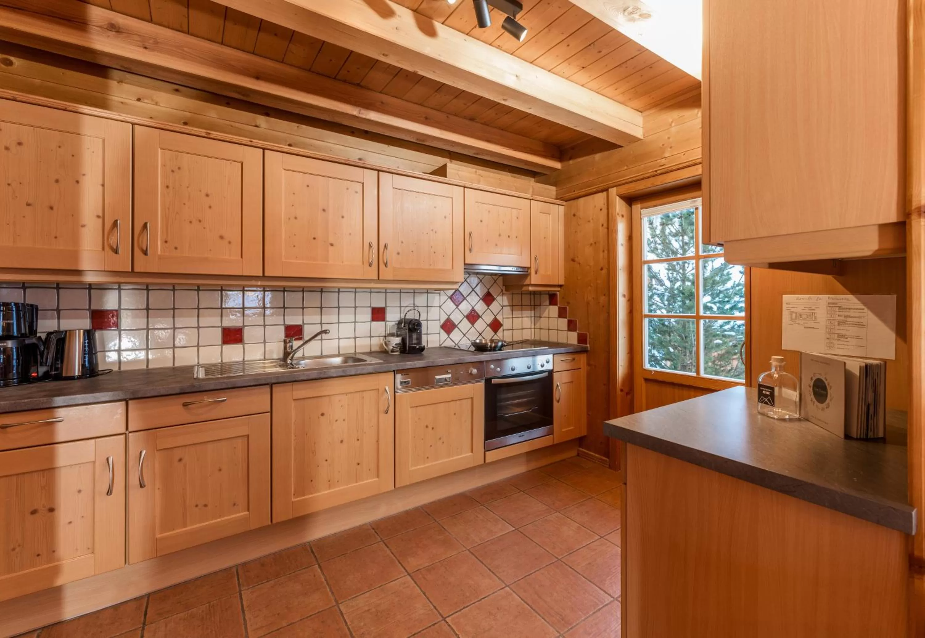 Kitchen or kitchenette in Almwelt Austria