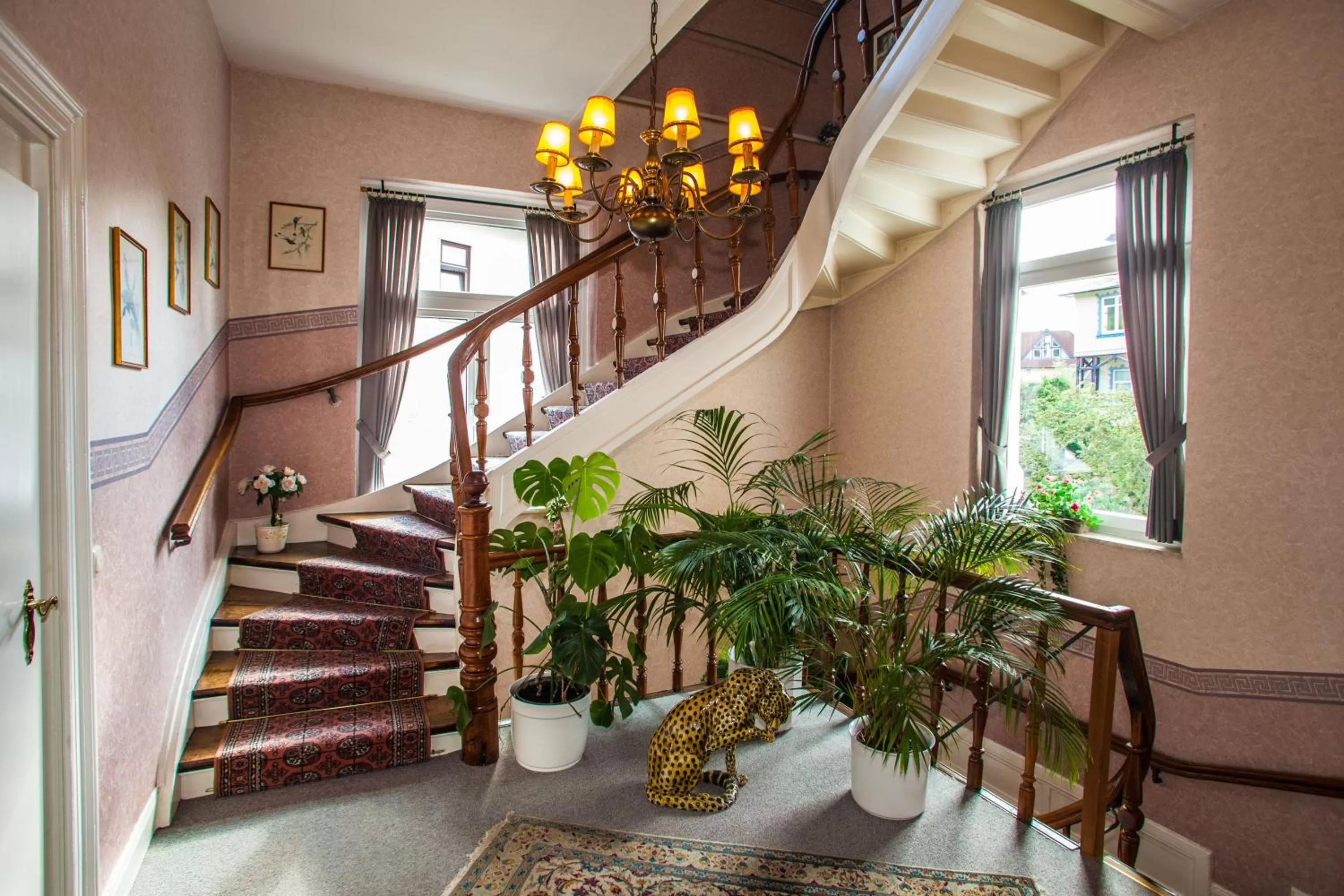 Decorative detail in Hotel Rosenau