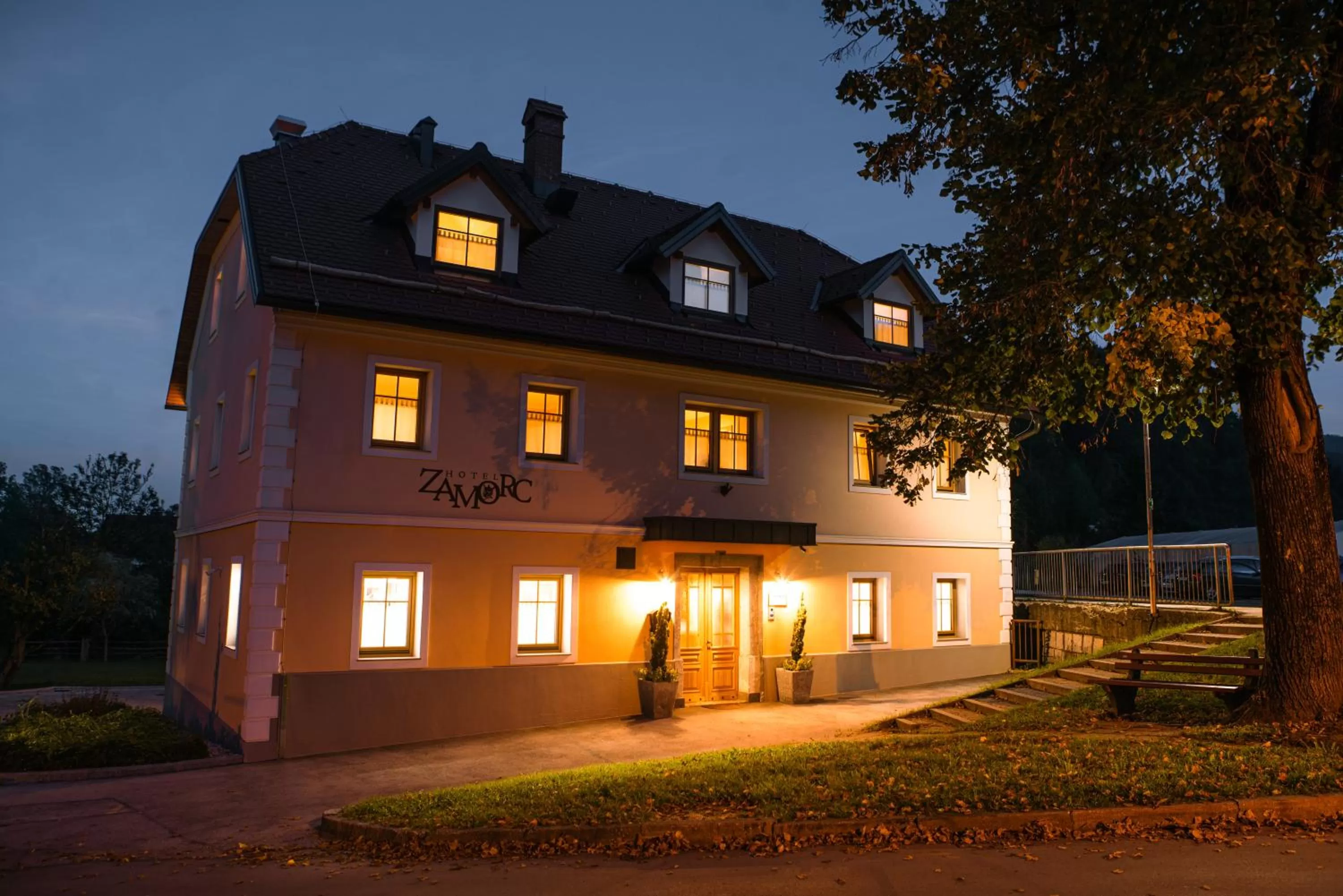 Property building in Hotel Zamorc