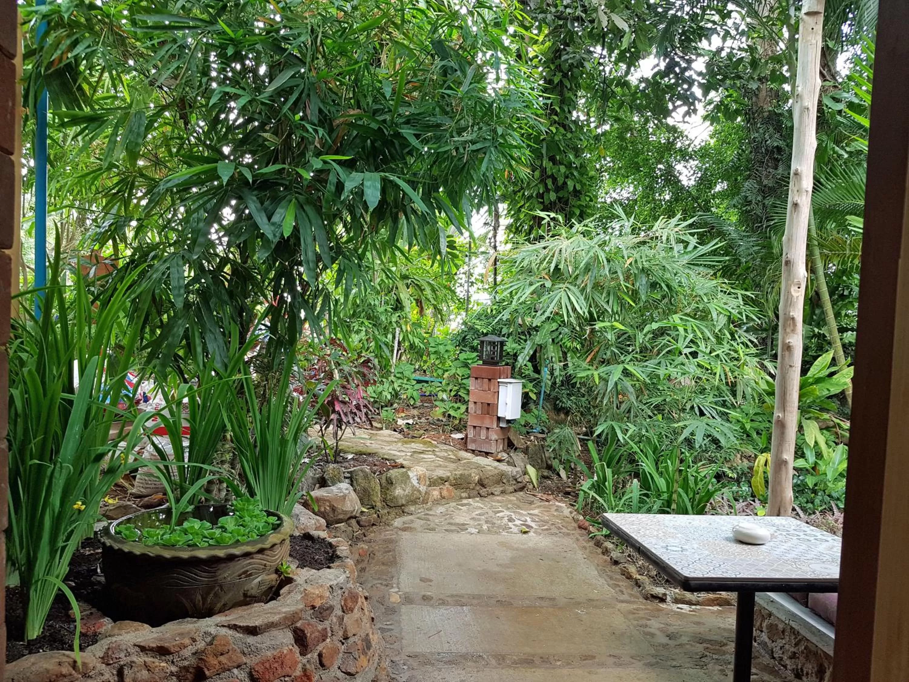 Garden in Rock Inn Bailan