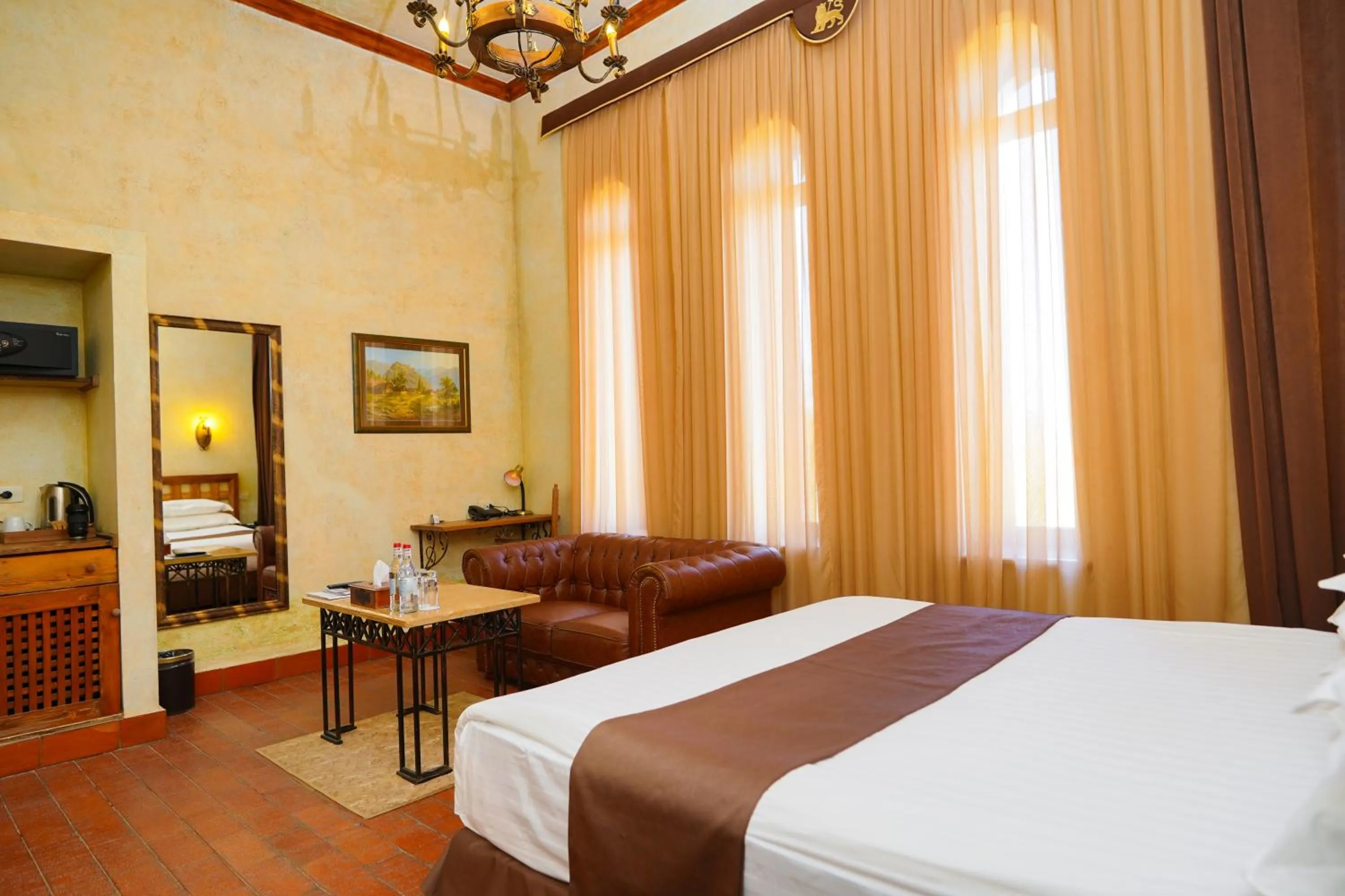 Bedroom, Bed in Caucasus Hotel