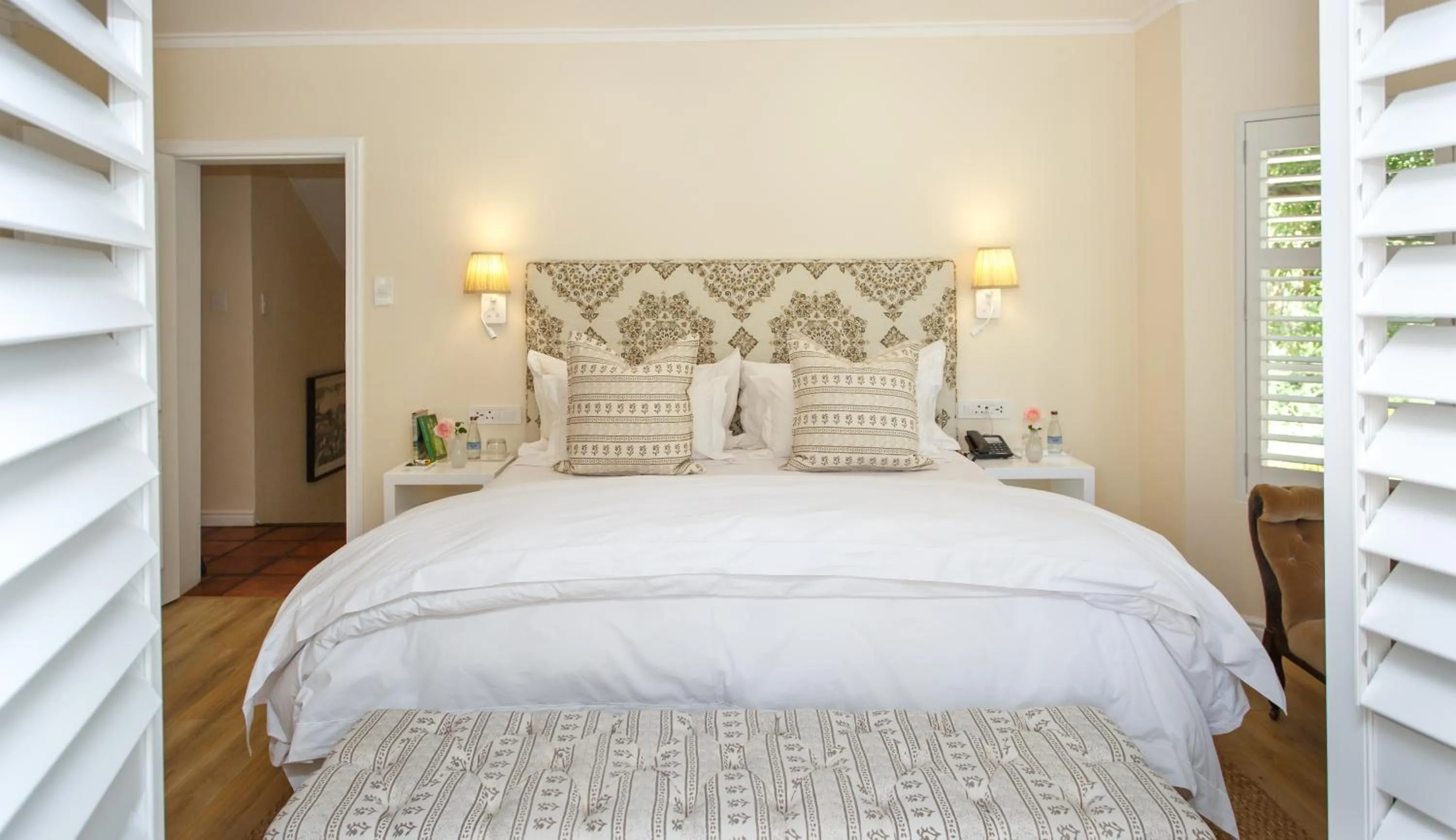 Bed in Rosenhof Boutique Hotel