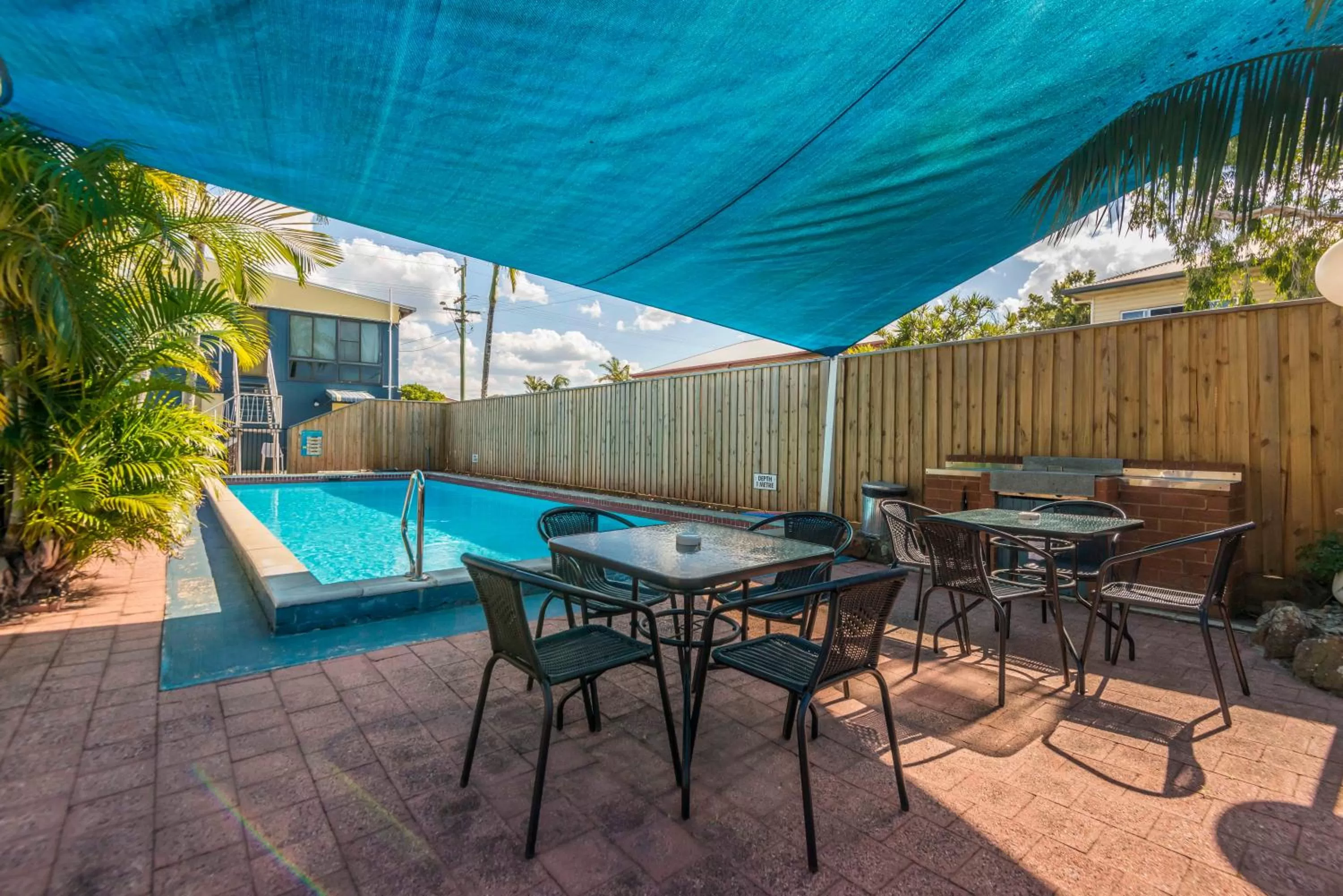 BBQ facilities in Pacific Motor Inn