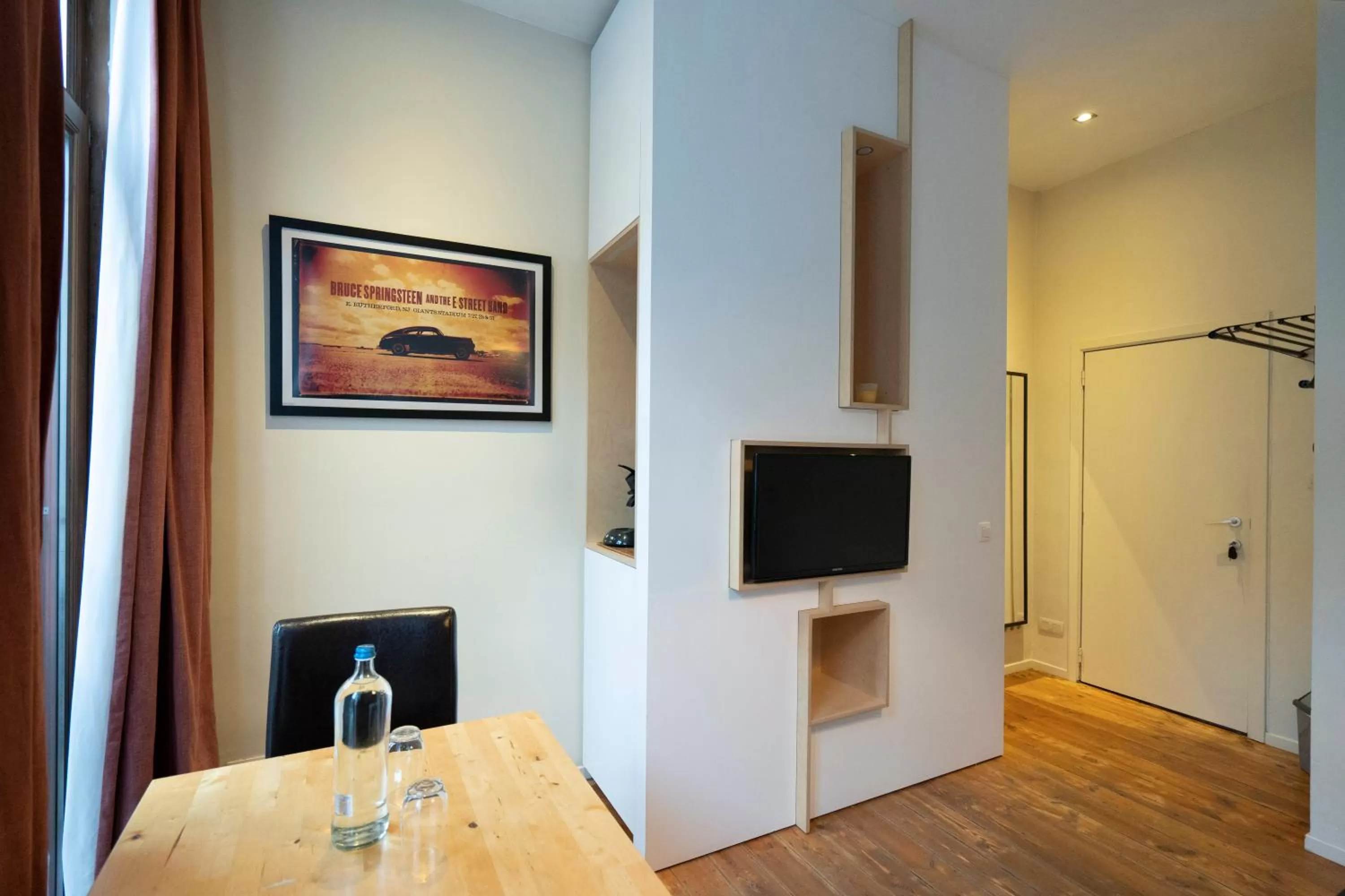 Bedroom in Because the Night city lodge