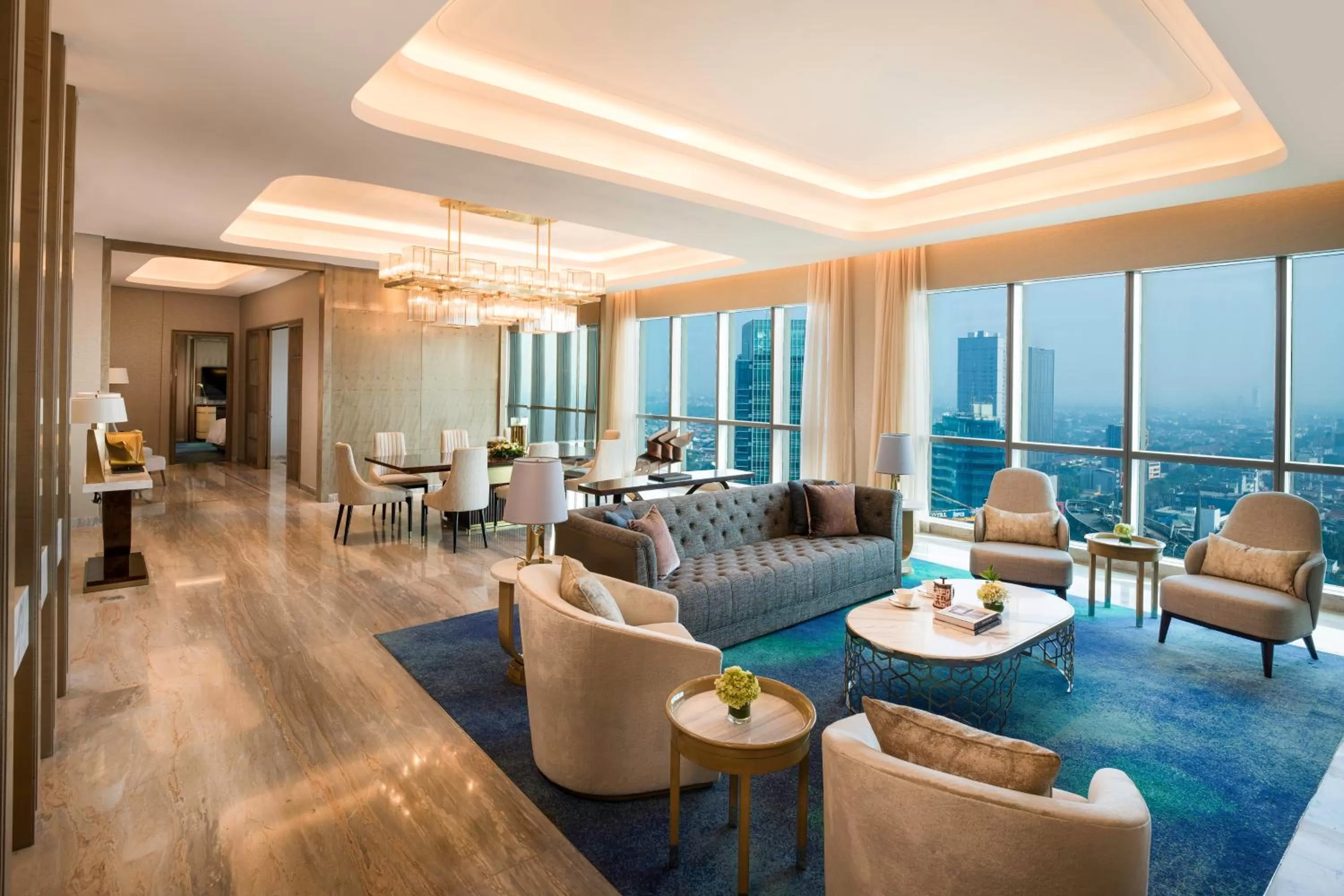 Living room in InterContinental Hotels Jakarta Pondok Indah by IHG