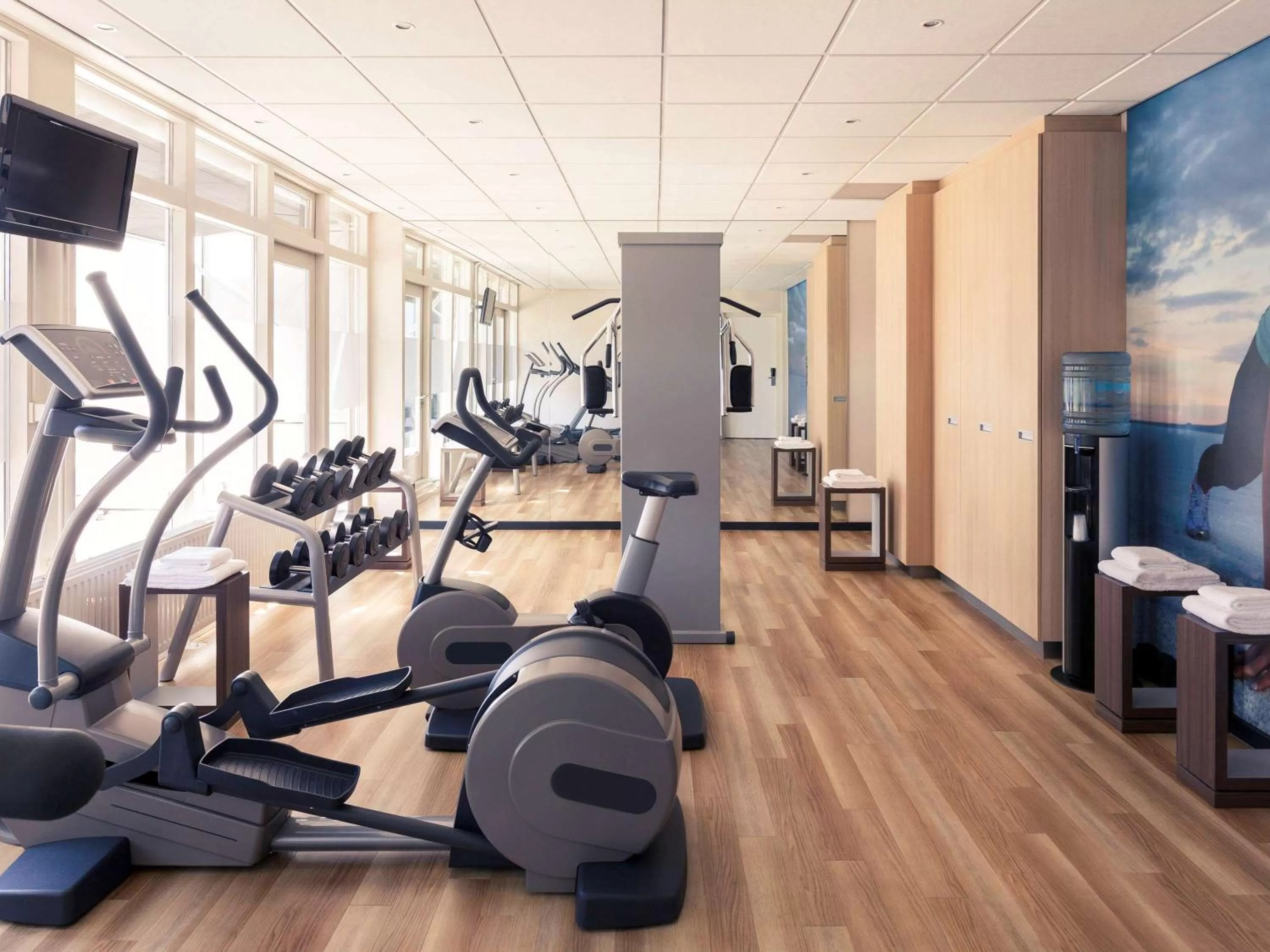 Fitness centre/facilities in Mercure Hotel Amsterdam West
