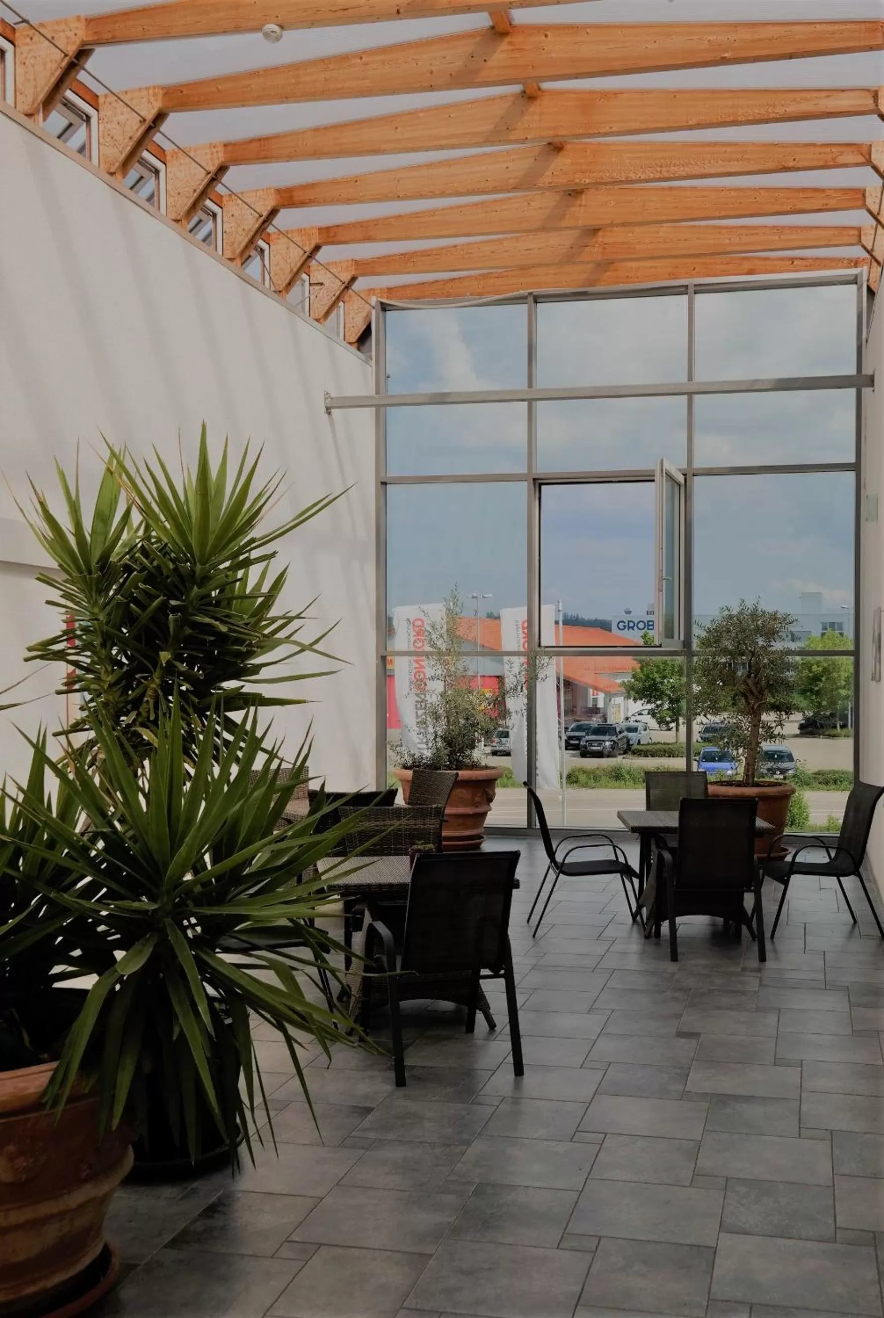 Balcony/Terrace in GS Hotel Mindelheim