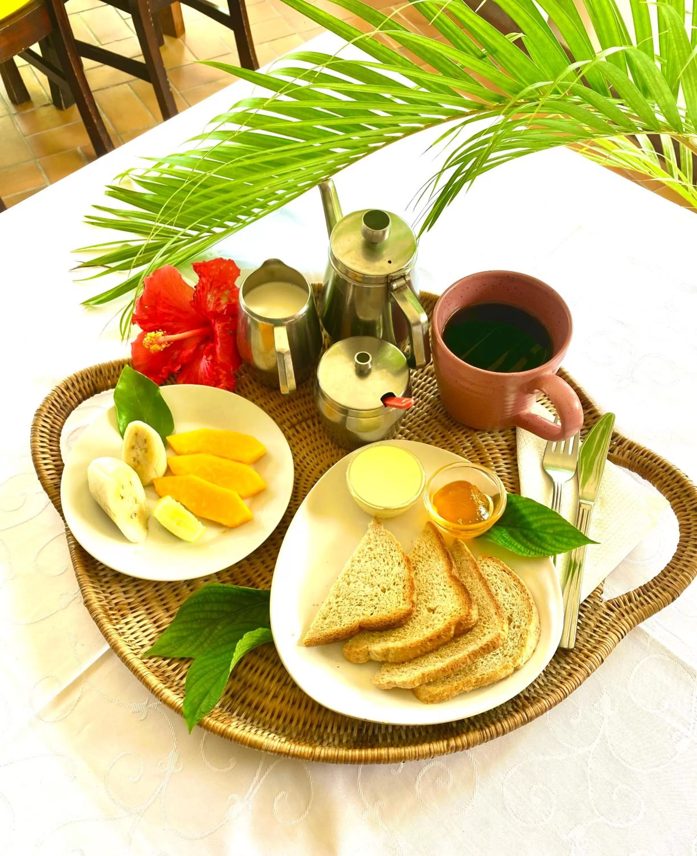 Food and drinks in Hotel Santo Vanuatu
