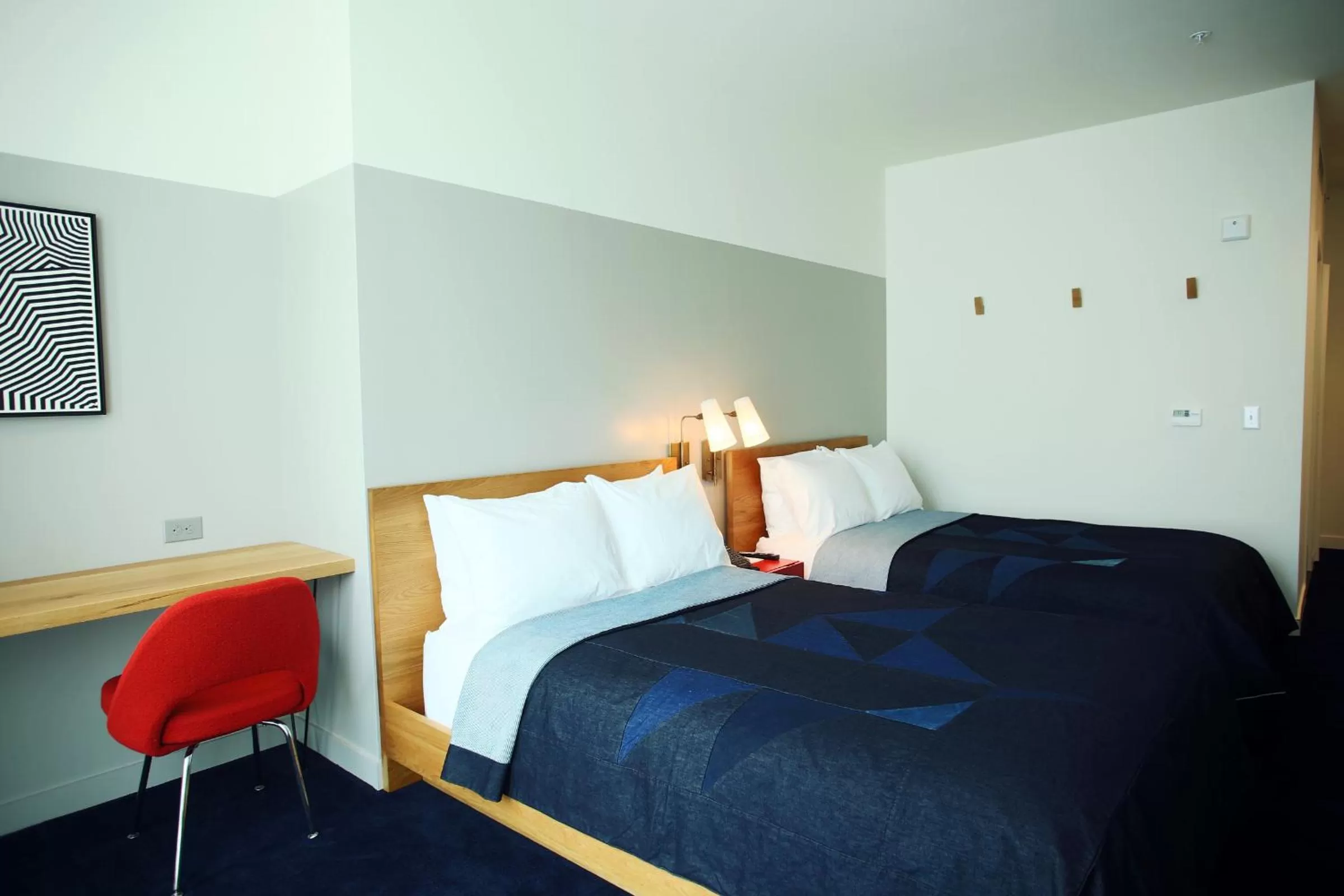 Bed in The Durham Hotel