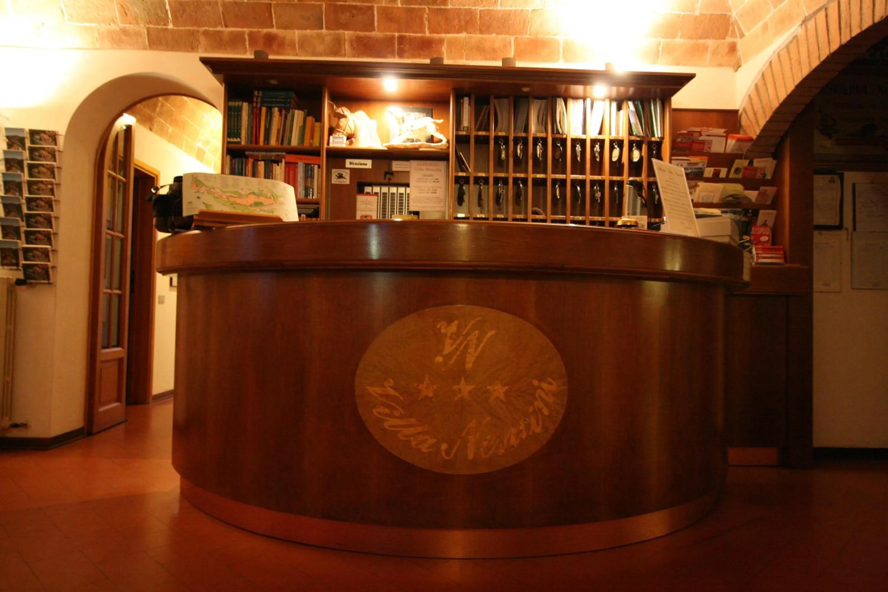 Lobby or reception in Villa Nencini