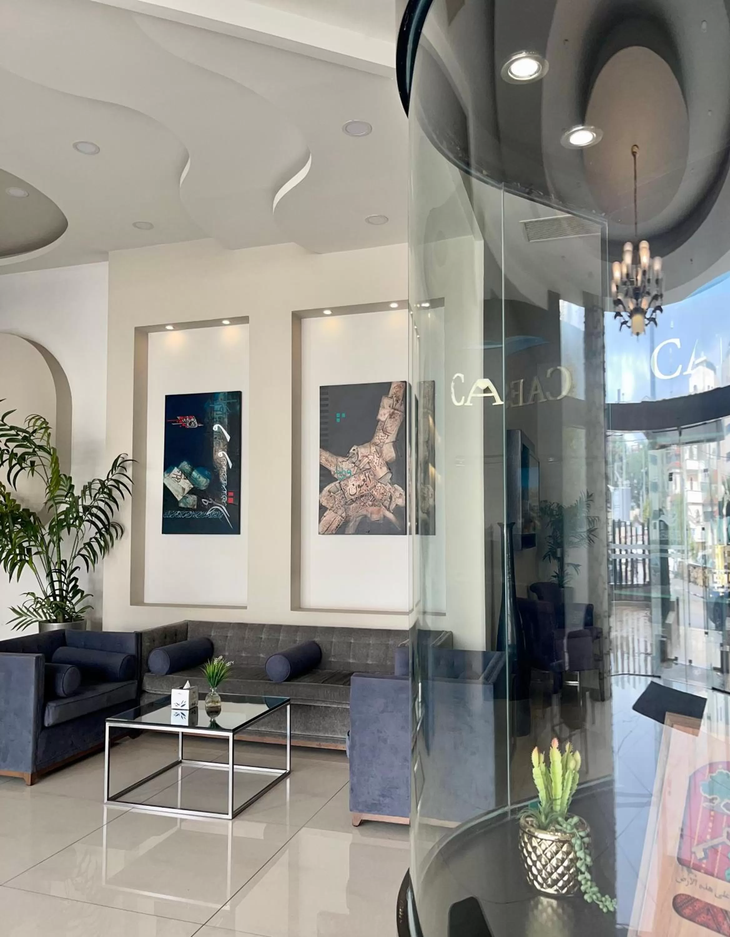 Lobby or reception, Lobby/Reception in Caesar Hotel Ramallah