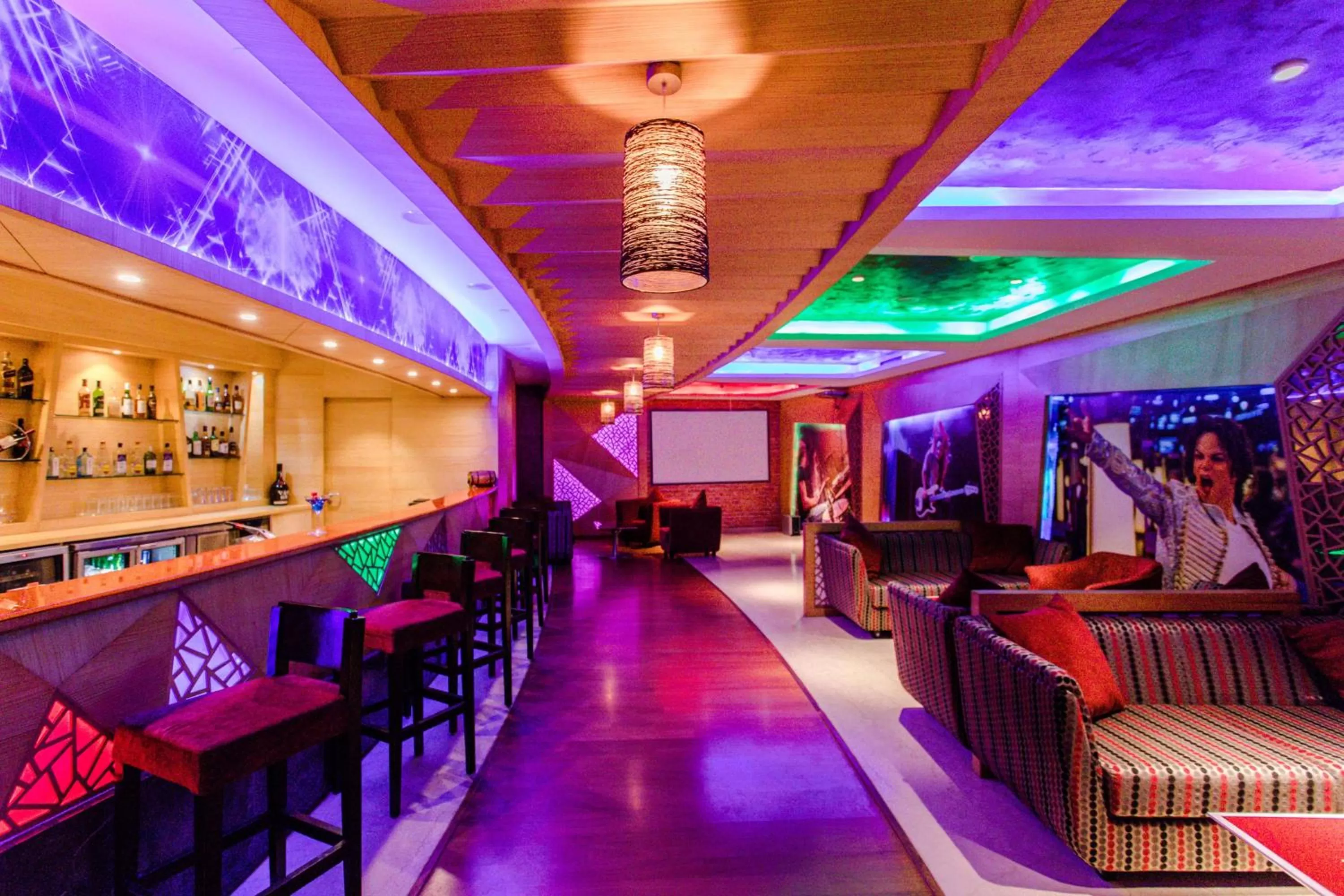 Lounge or bar in Radisson Udaipur