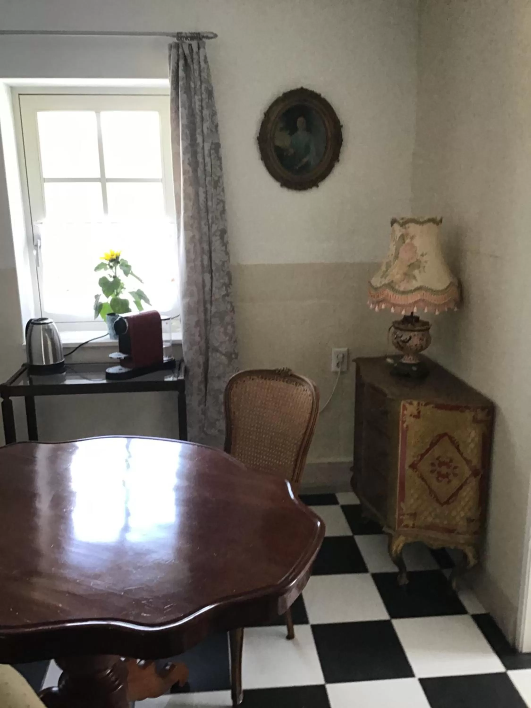 Seating area, Dining Area in Nergena Zimmer Frei