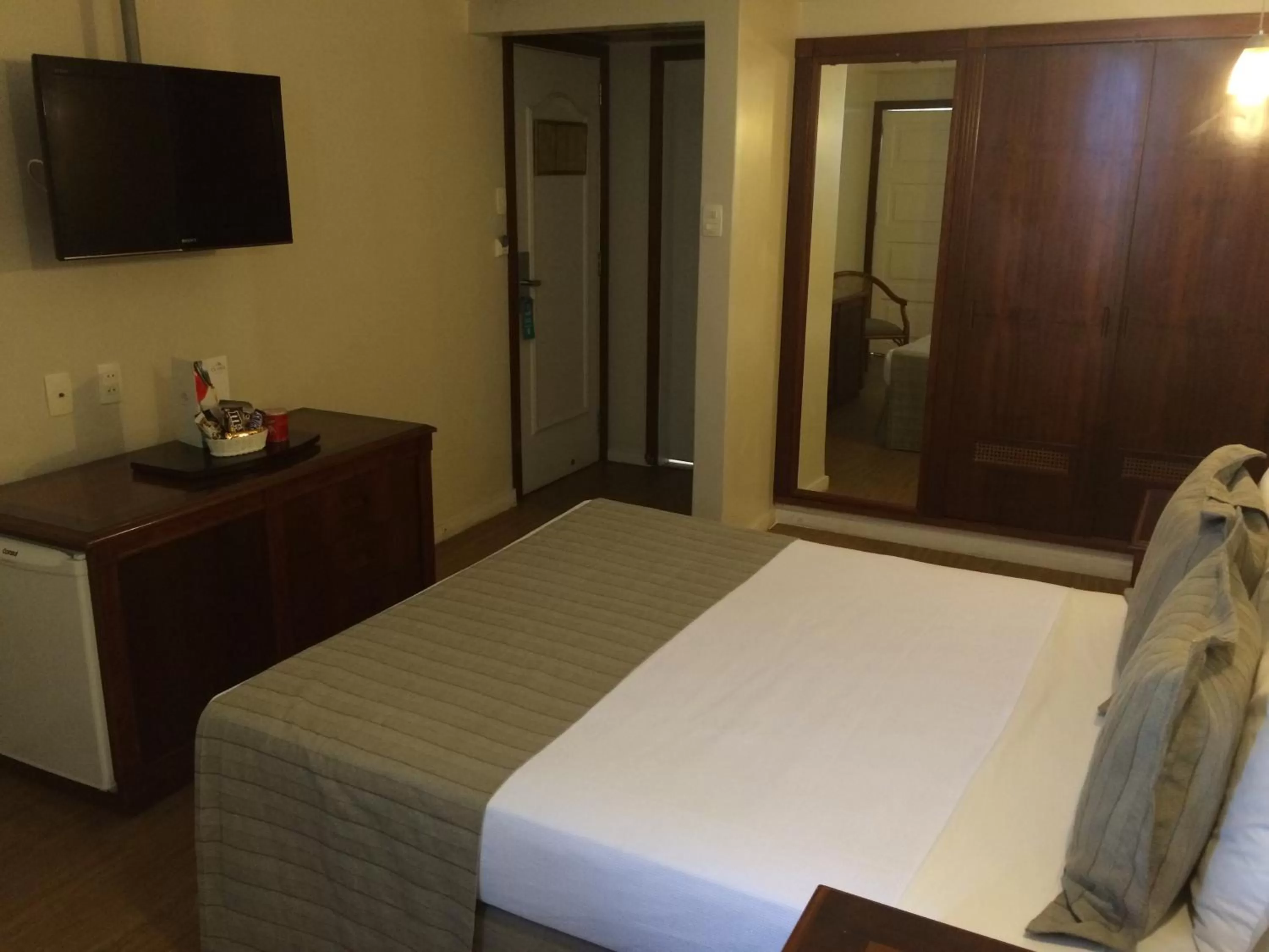 Bed in Olinda Rio Hotel