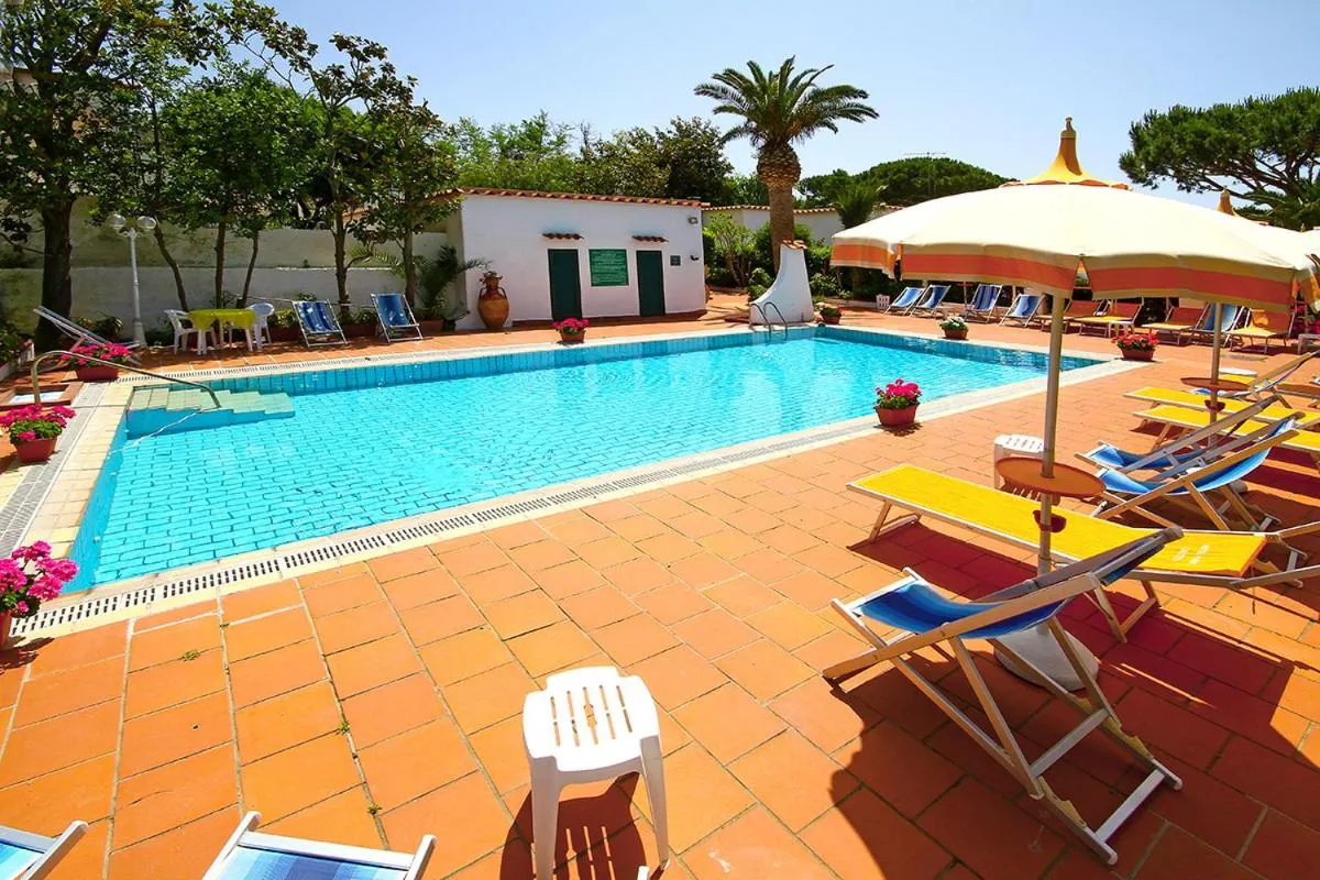 Swimming pool in Hotel Park Calitto