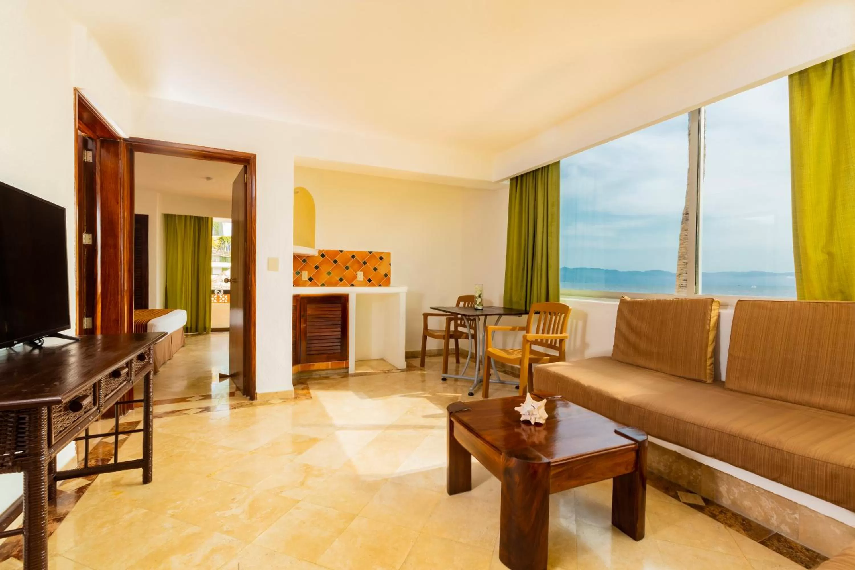 Living room in Las Palmas by the Sea All Inclusive