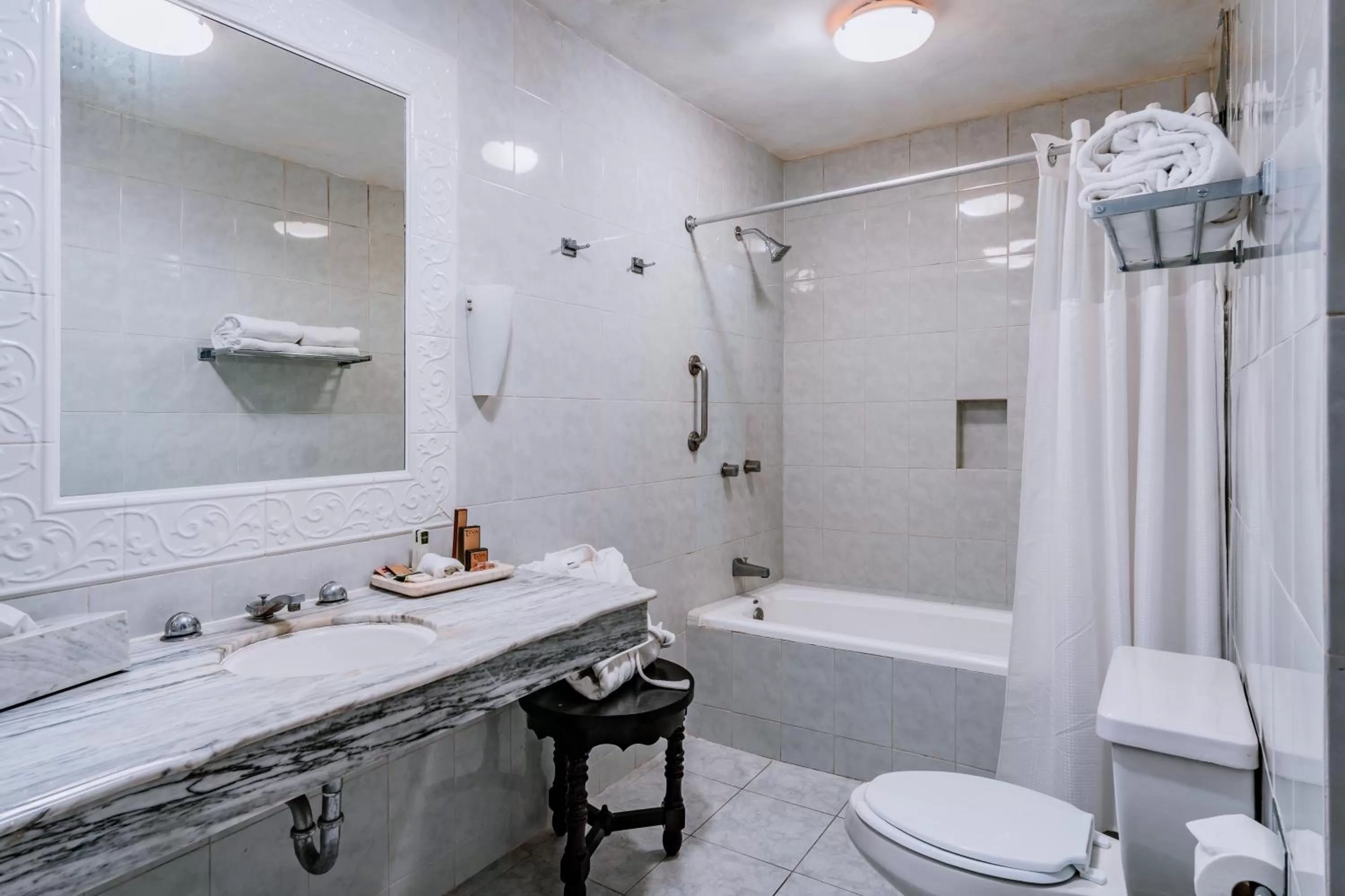 Bathroom in Casa del Balam Merida