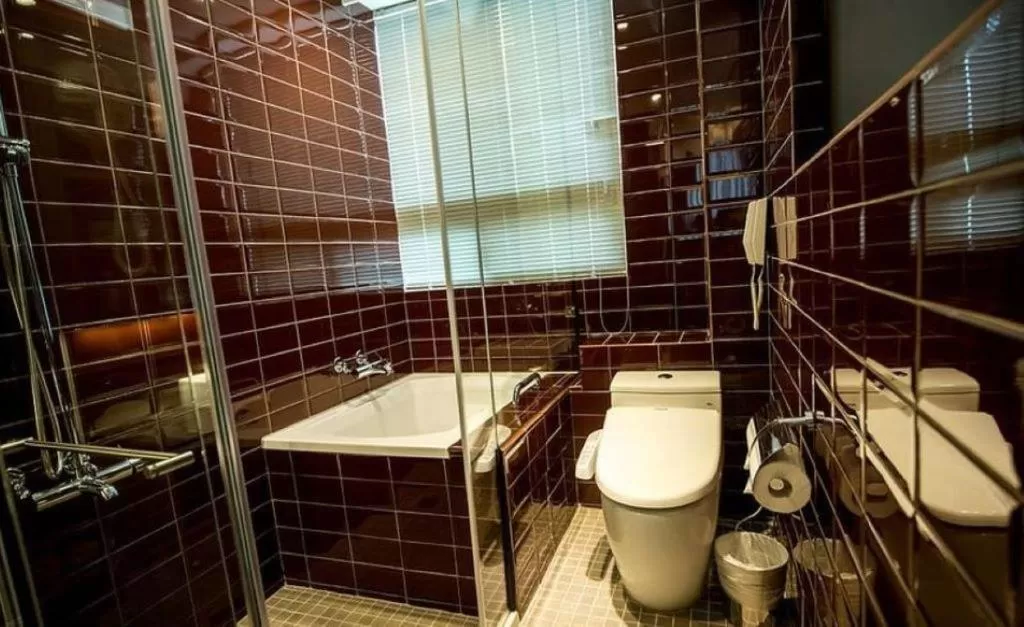 Shower in Shin Yuan Park Hotel