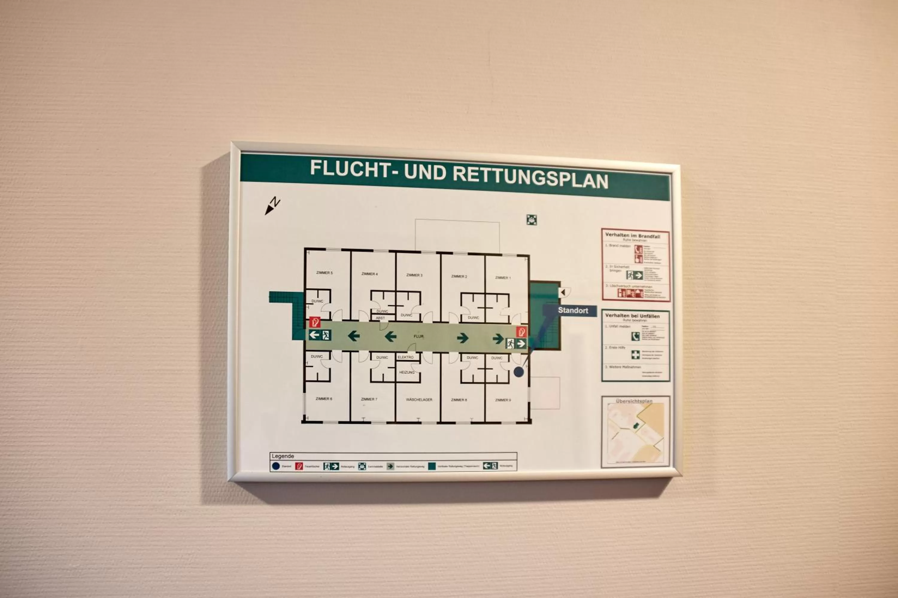 Floor plan in Joos Hotel