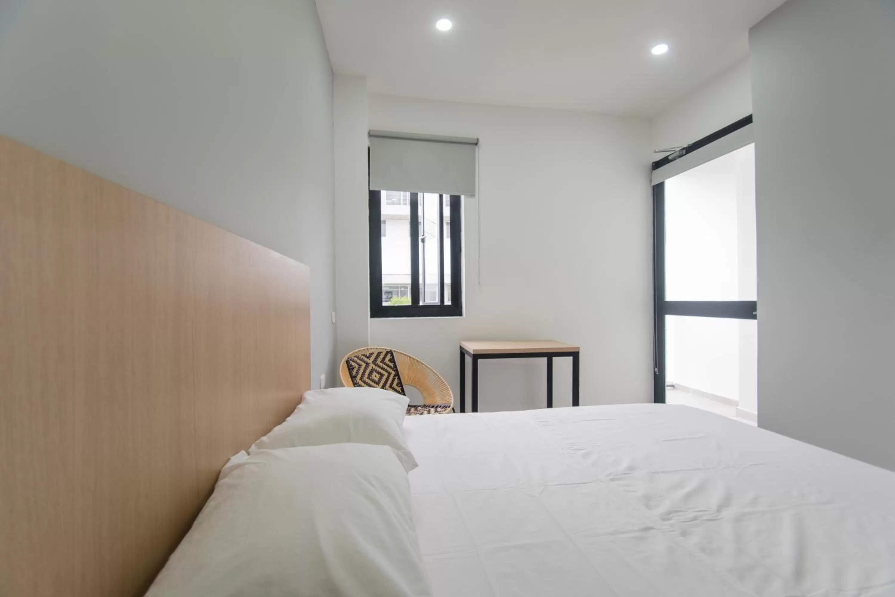 Balcony/Terrace, Bed in Stanza Hotel Sincelejo