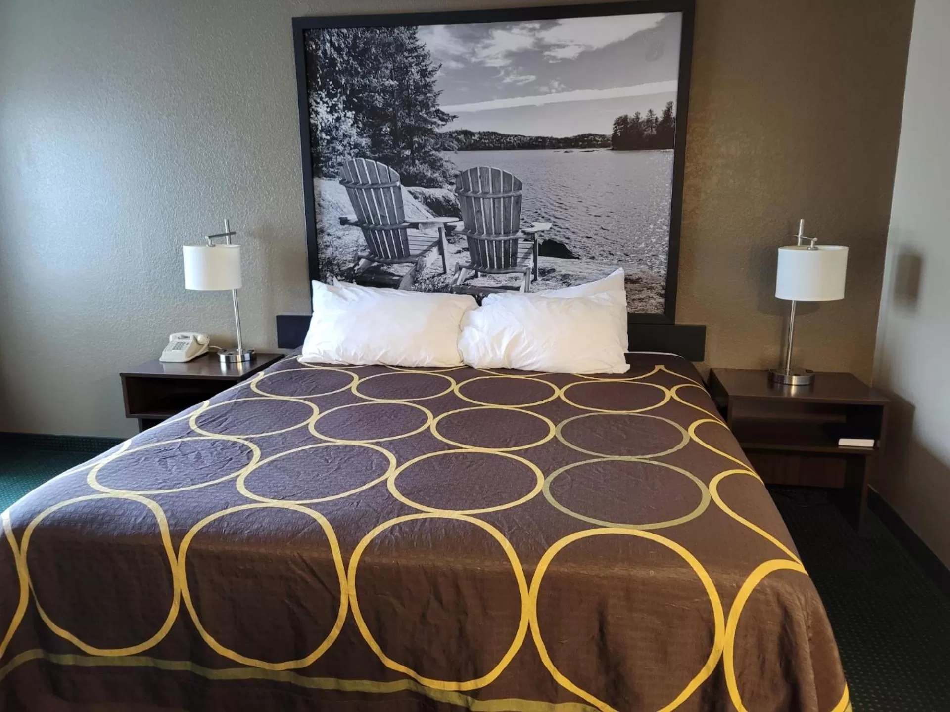 Bed in Super 8 by Wyndham Ionia MI