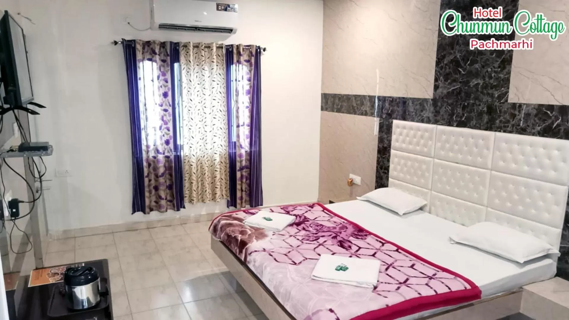 Bed in Chunmun Cottage