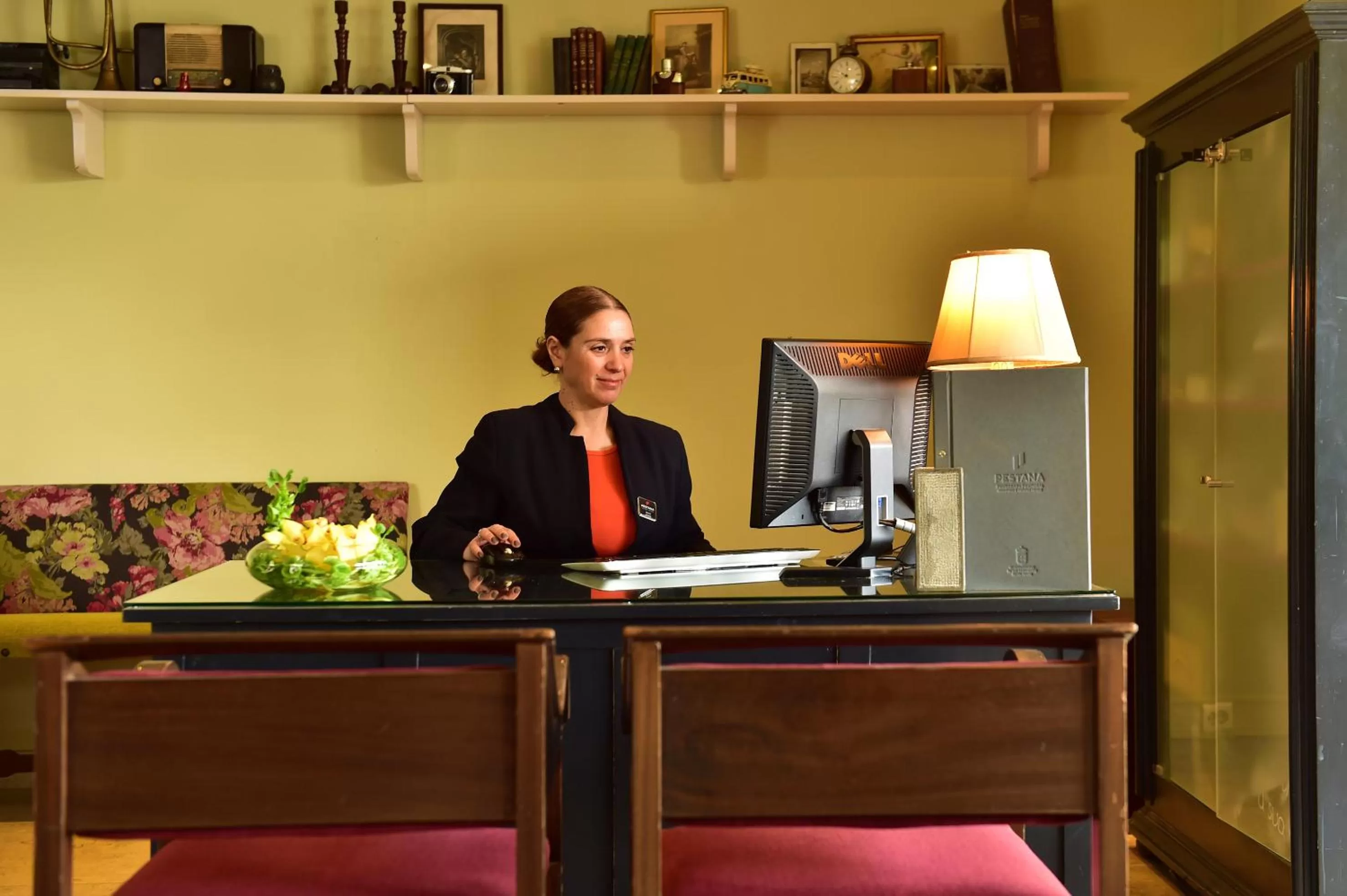 Lobby or reception in Pousada Castelo de Obidos