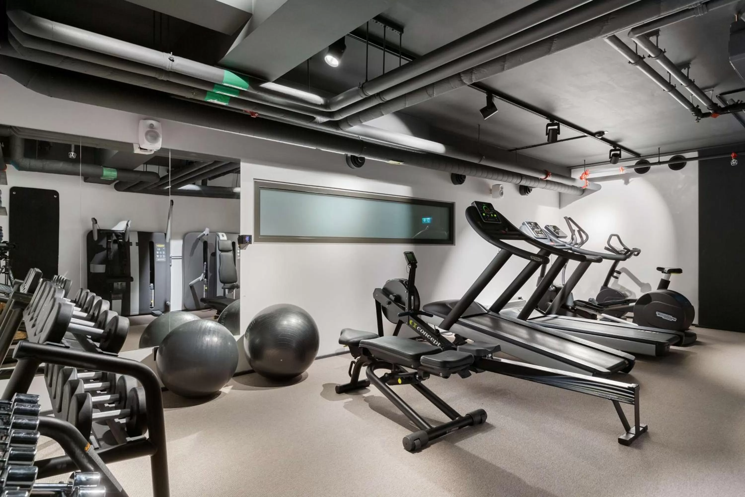 Fitness centre/facilities in The Winery Hotel, WorldHotels Crafted
