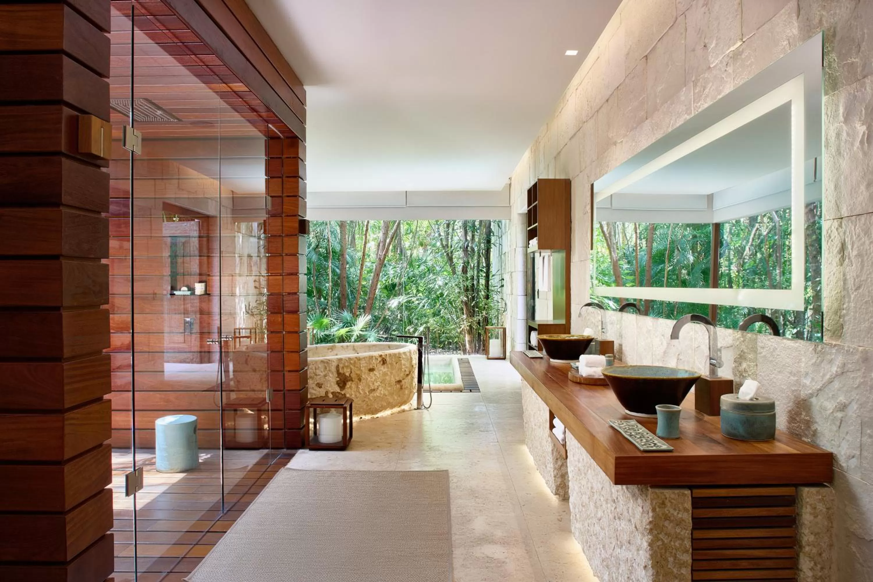 Bathroom in Chablé Yucatan