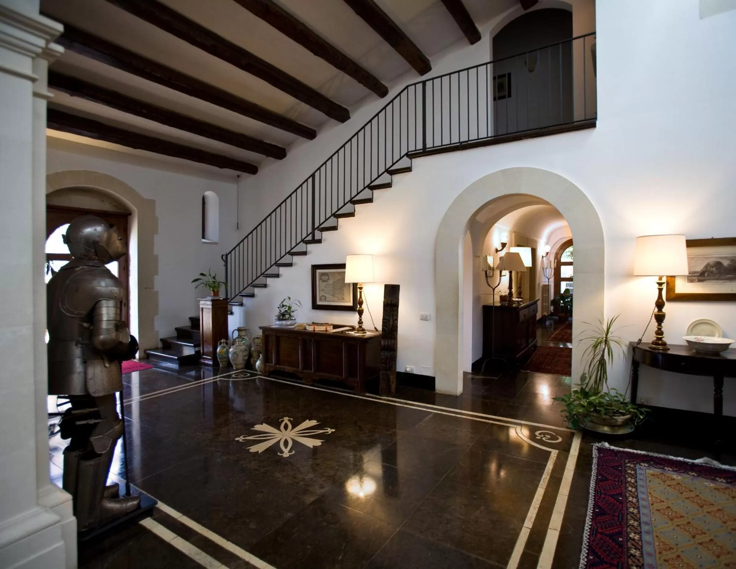Lobby or reception in Eremo Della Giubiliana