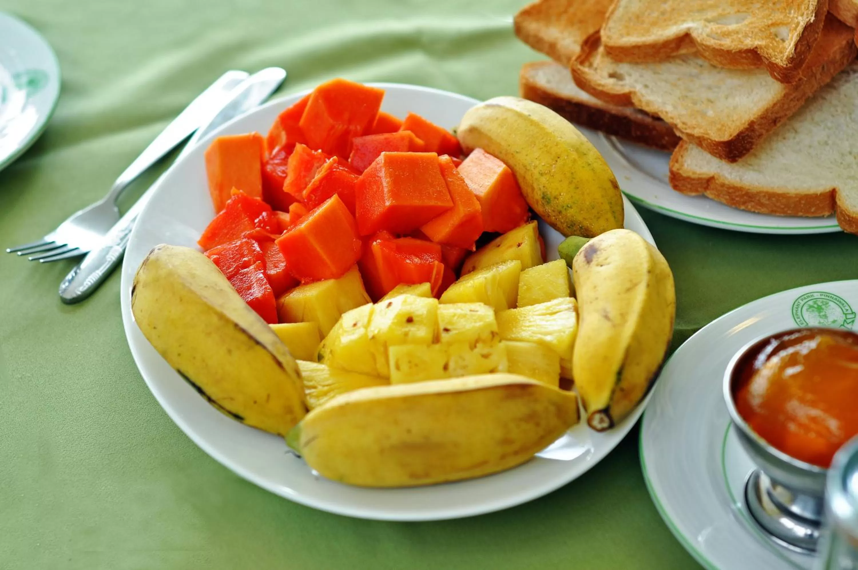 Food in Kandyan View Holiday Bungalow free pickup from kandy