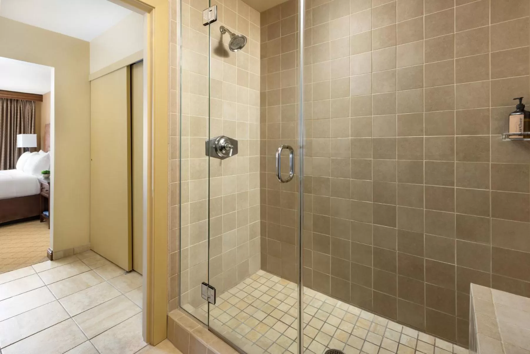 Shower, Bed in Elevation Hotel & Spa